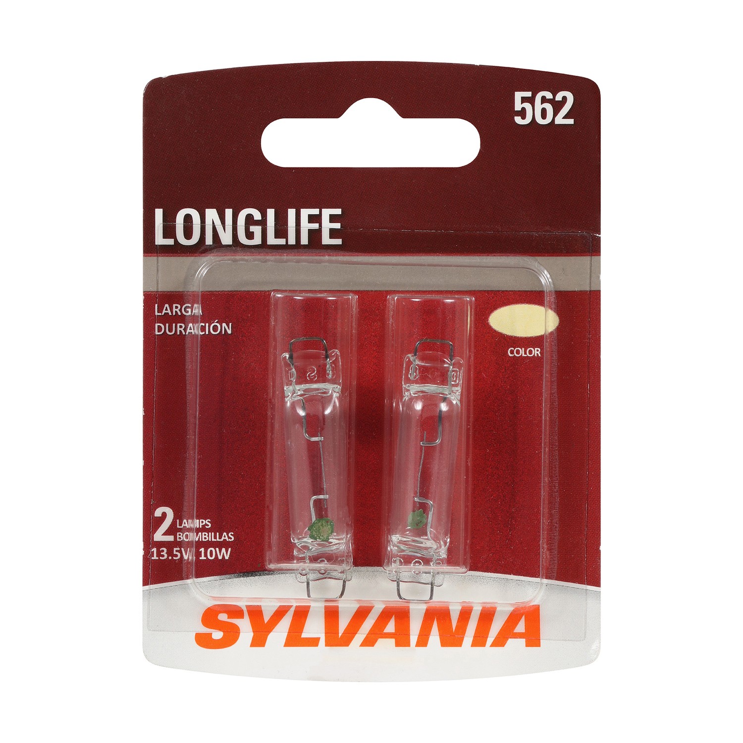 SYLVANIA 562 Long Life Mini Bulb, 2 Pack