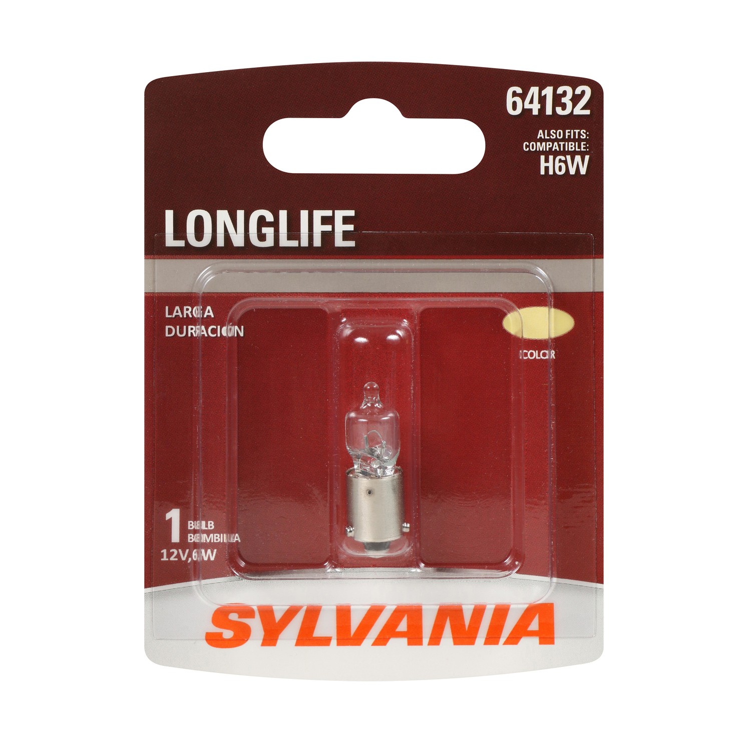SYLVANIA 64132 Long Life Mini Bulb, 1 Pack