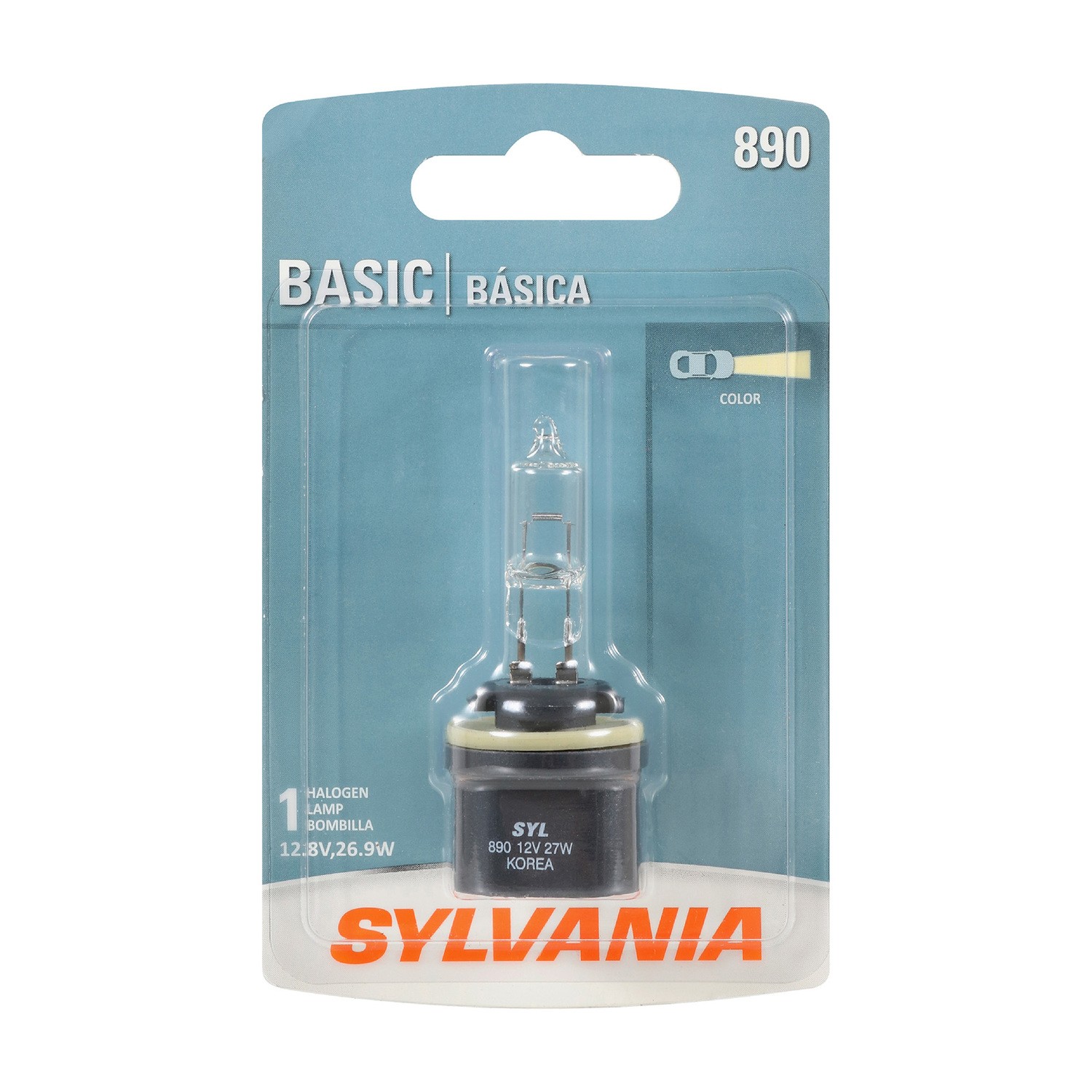 SYLVANIA 890 Basic Fog Bulb, 1 Pack