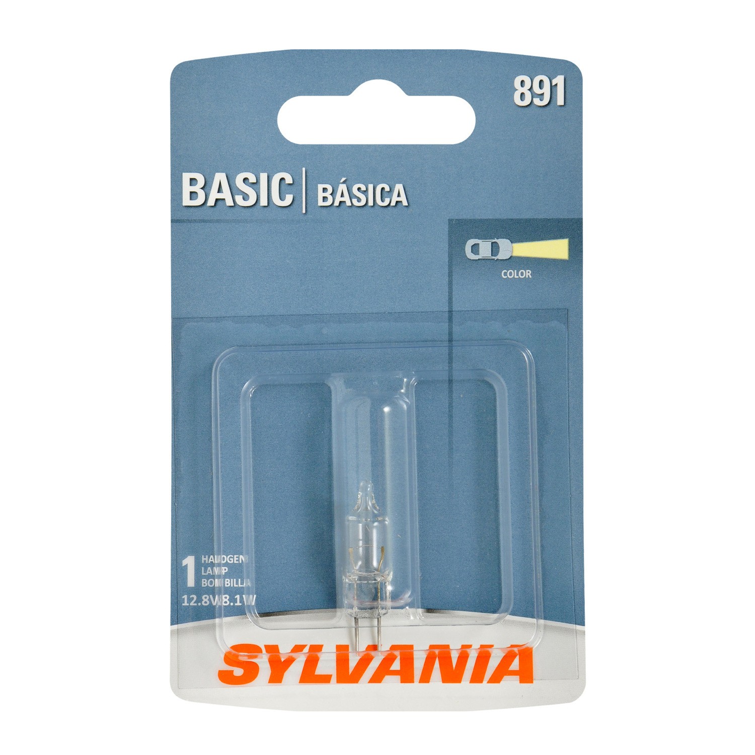 SYLVANIA 891 Basic Fog Bulb, 1 Pack