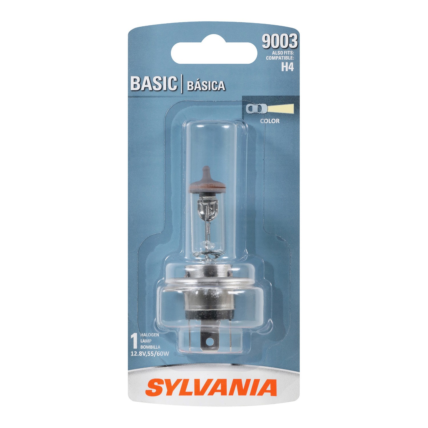SYLVANIA 9003 Basic Halogen Headlight Bulb, 1 Pack
