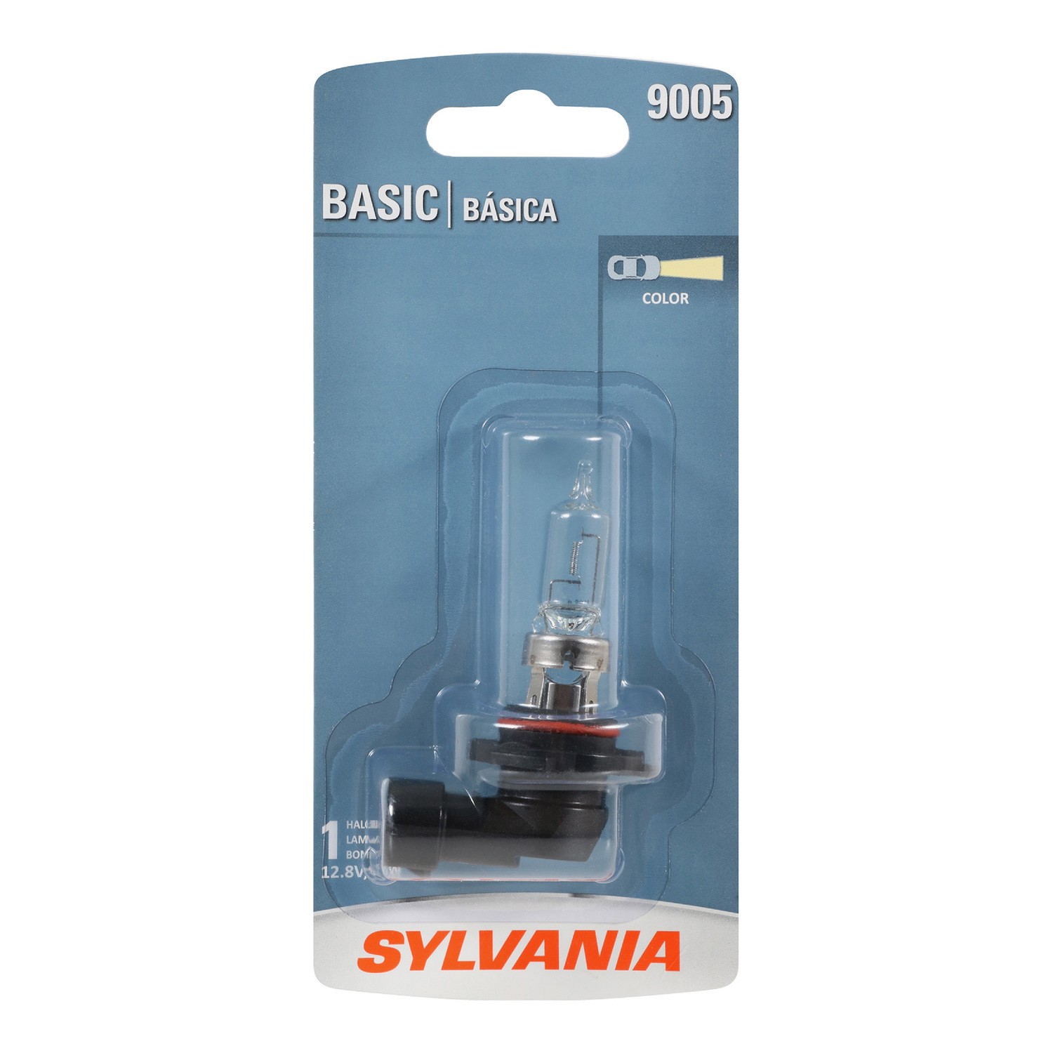 SYLVANIA 9005 Basic Halogen Headlight Bulb, 1 Pack