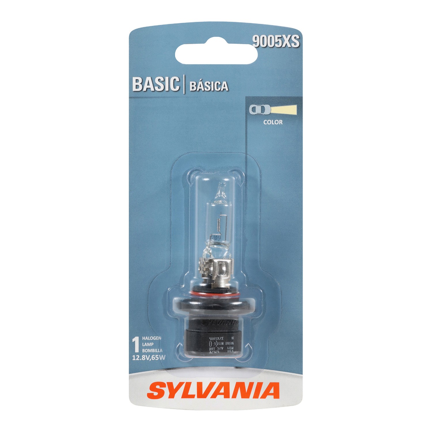 SYLVANIA 9005XS Basic Halogen Headlight Bulb, 1 Pack