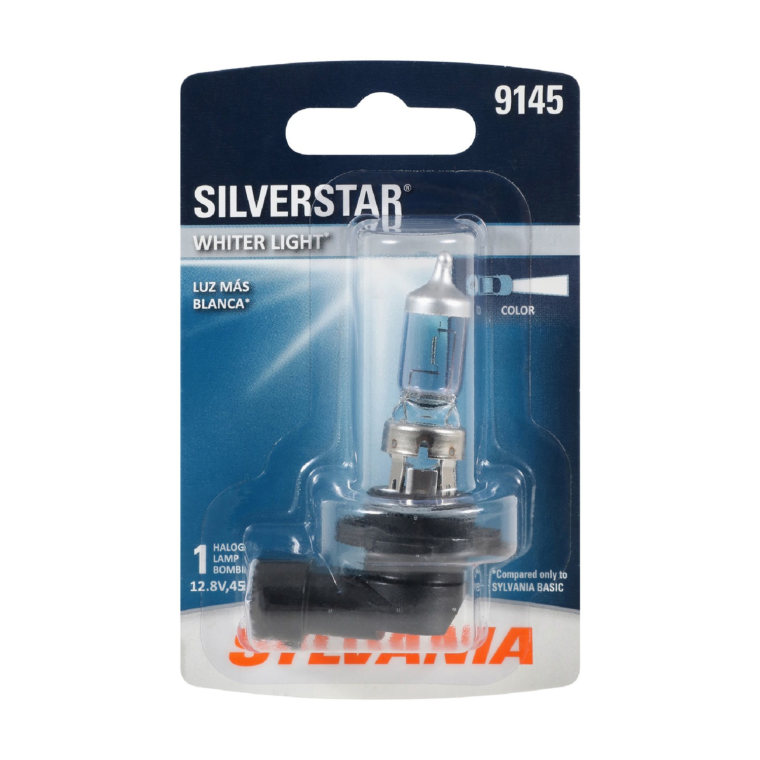 SYLVANIA 9145 SilverStar Halogen Fog Bulb, 1 Pack