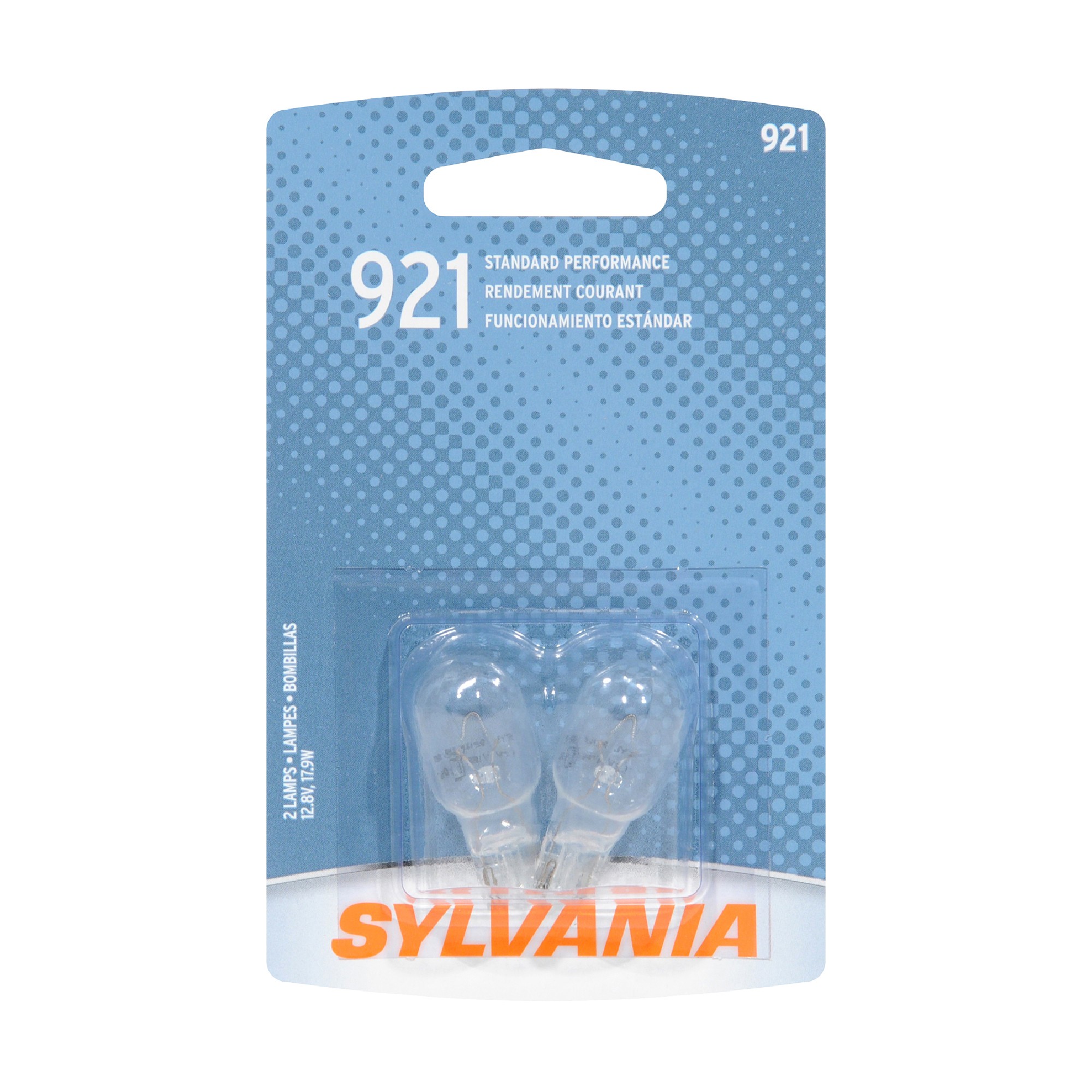 SYLVANIA 921  Mini Bulb, 2 Pack