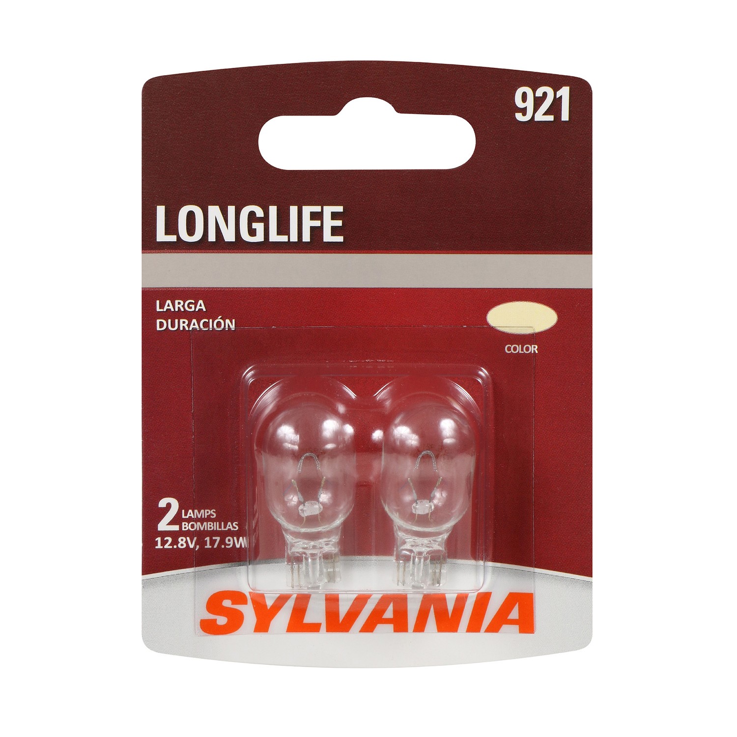 SYLVANIA 921 Long Life Mini Bulb, 2 Pack