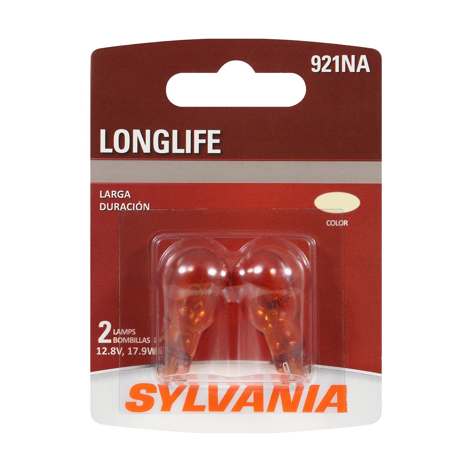 SYLVANIA 921NA Long Life Mini Bulb, 2 Pack