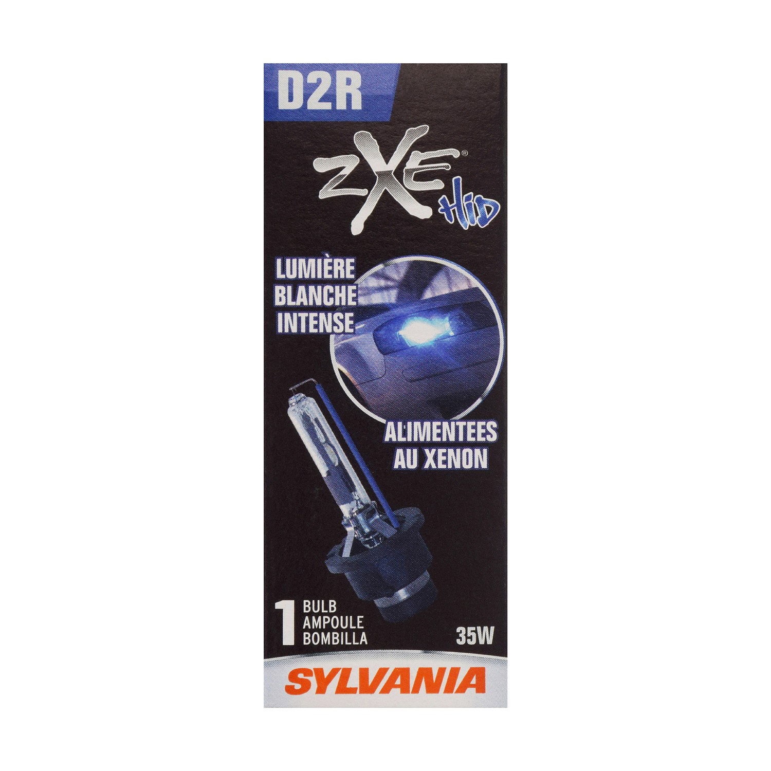 SYLVANIA D2R SilverStar zXe HID Headlight Bulb, 1 Pack