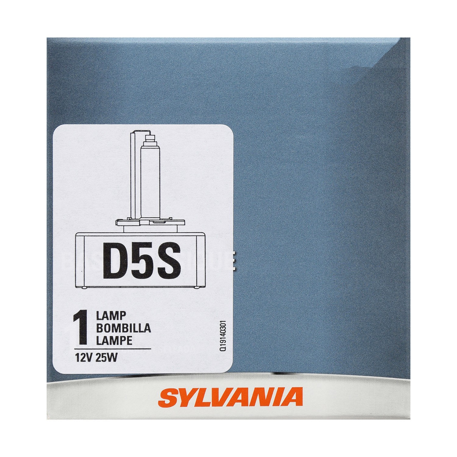 SYLVANIA D5S Basic HID Headlight Bulb, 1 Pack