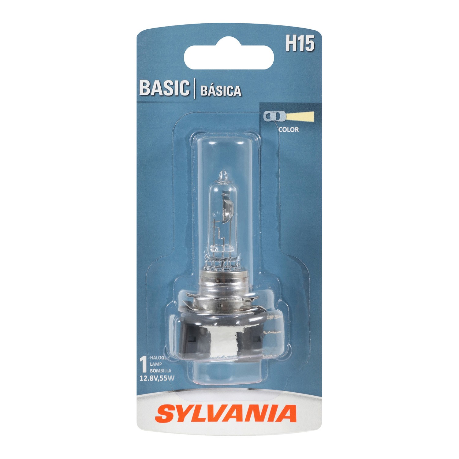 SYLVANIA H15 Basic Halogen Headlight Bulb, 1 Pack