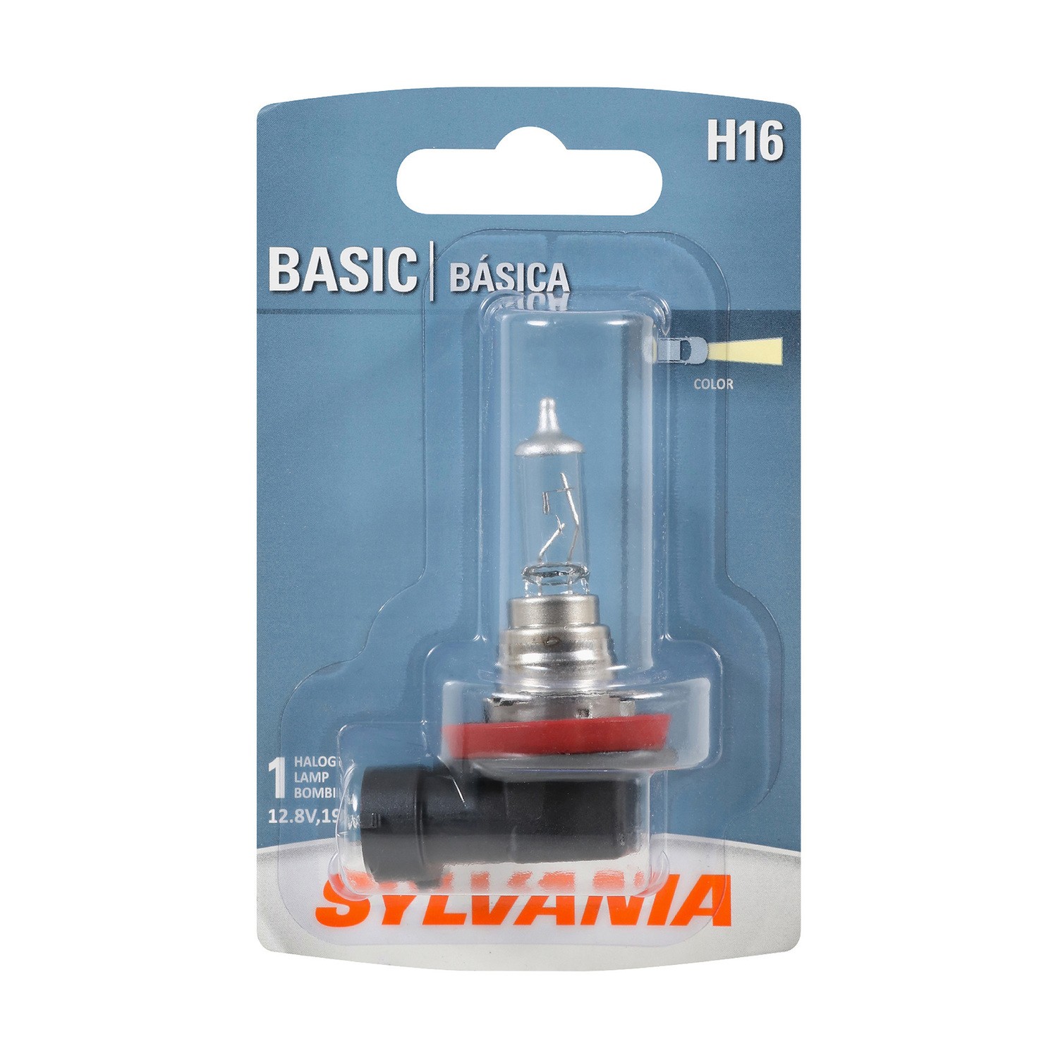 SYLVANIA H16 Basic Halogen Headlight Bulb, 1 Pack