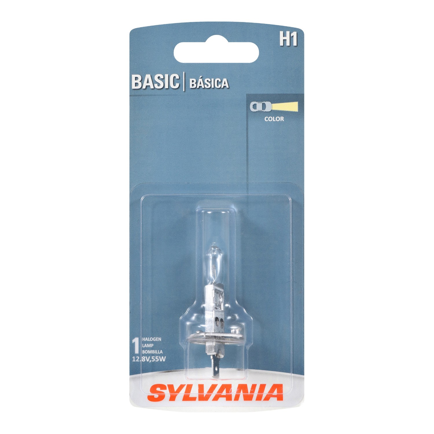 SYLVANIA H1 Basic Halogen Headlight Bulb, 1 Pack
