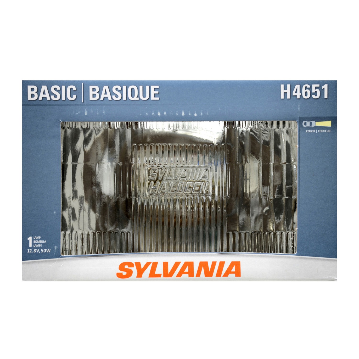 SYLVANIA H4651 Basic Sealed Beam Headlight, 1 Pack