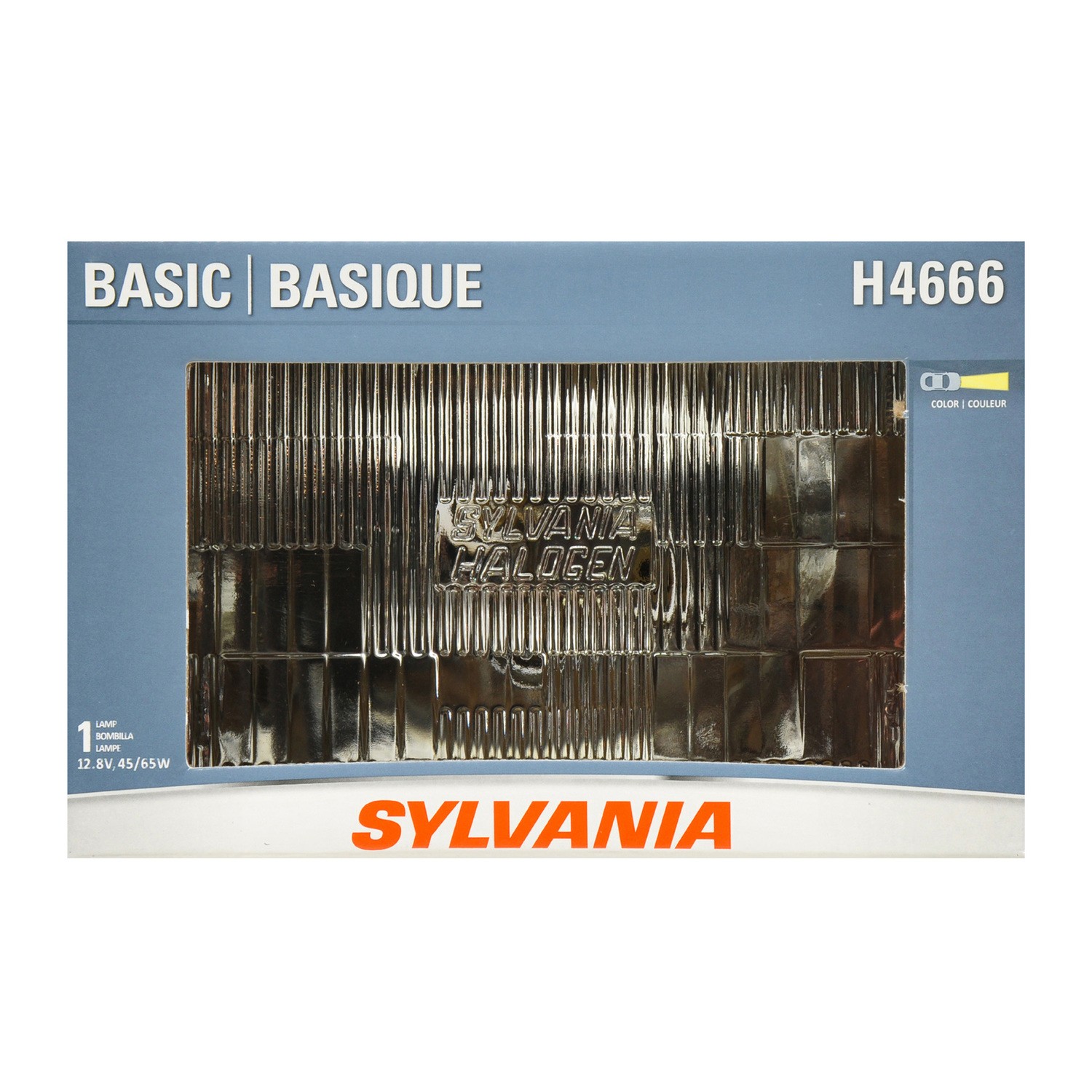 SYLVANIA H4666 Basic Sealed Beam Headlight, 1 Pack
