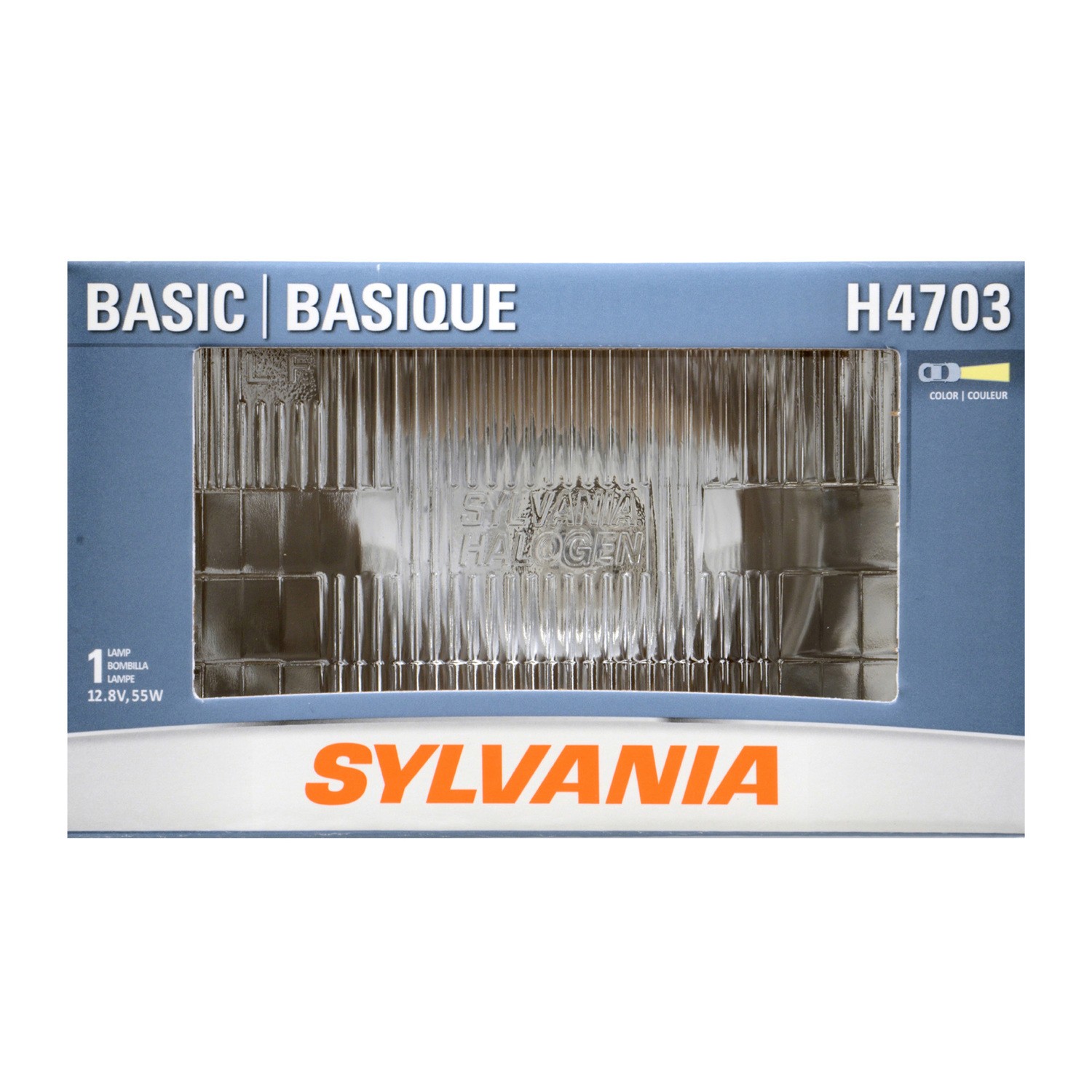 SYLVANIA H4703 Basic Sealed Beam Headlight, 1 Pack
