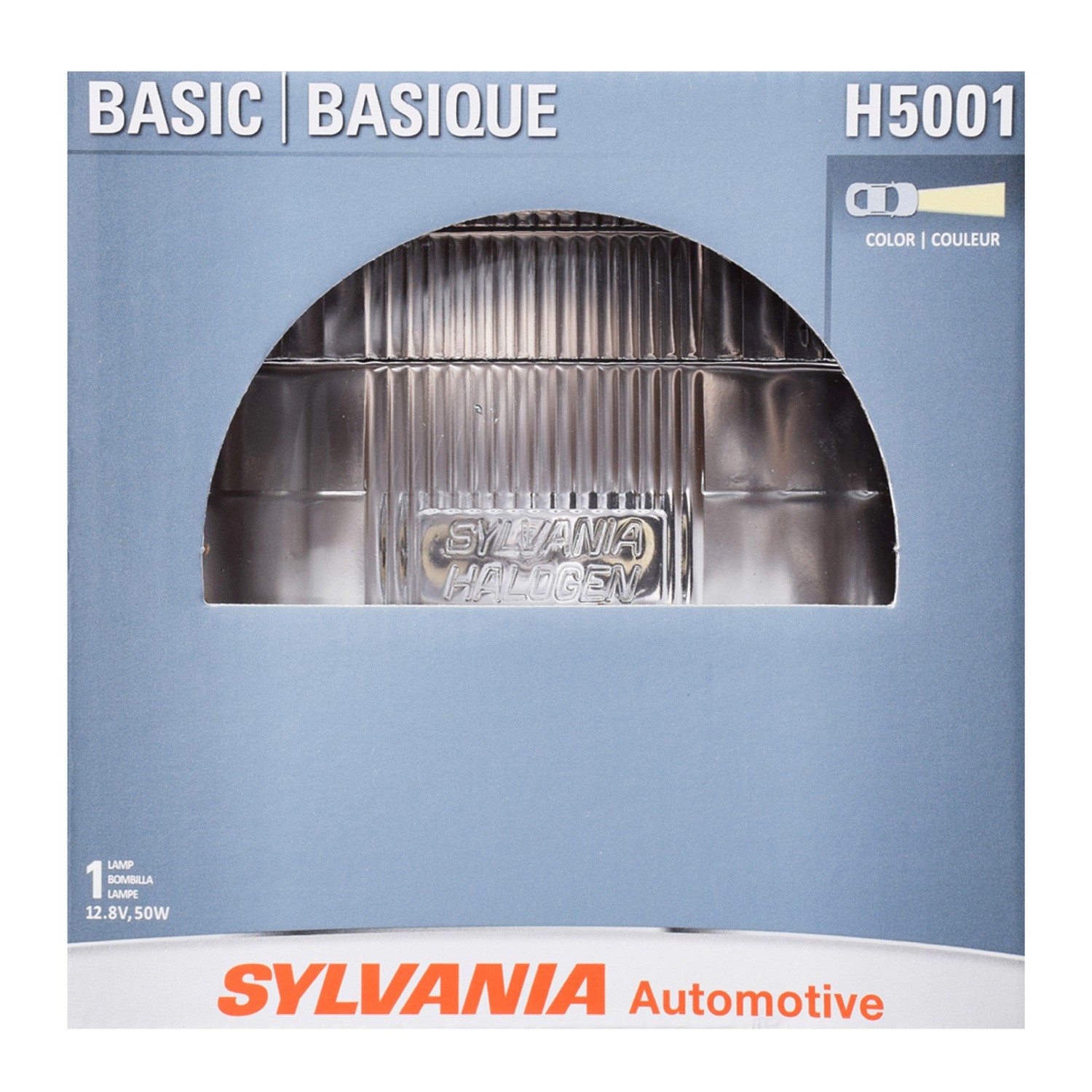 SYLVANIA H5001 Basic Sealed Beam Headlight, 1 Pack