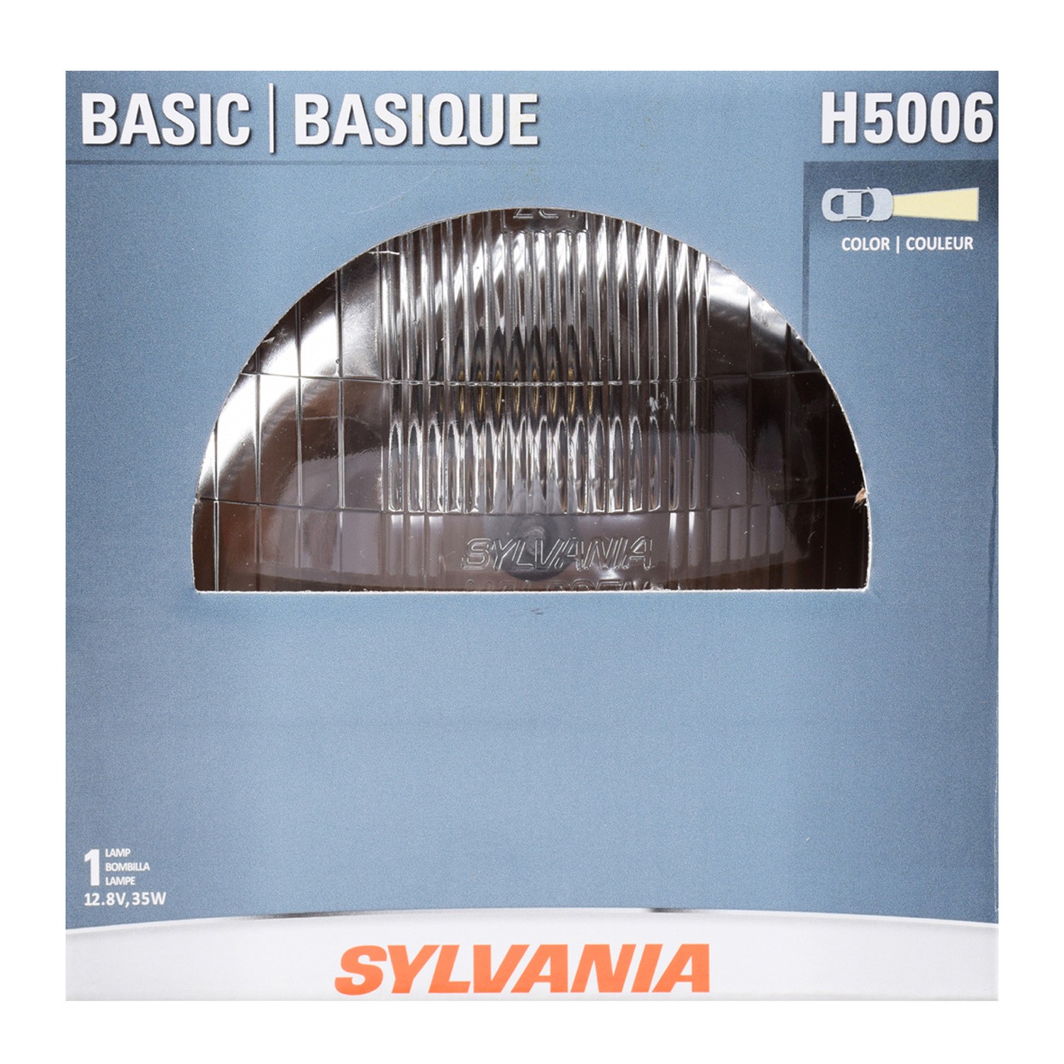 SYLVANIA H5006 Basic Sealed Beam Headlight, 1 Pack