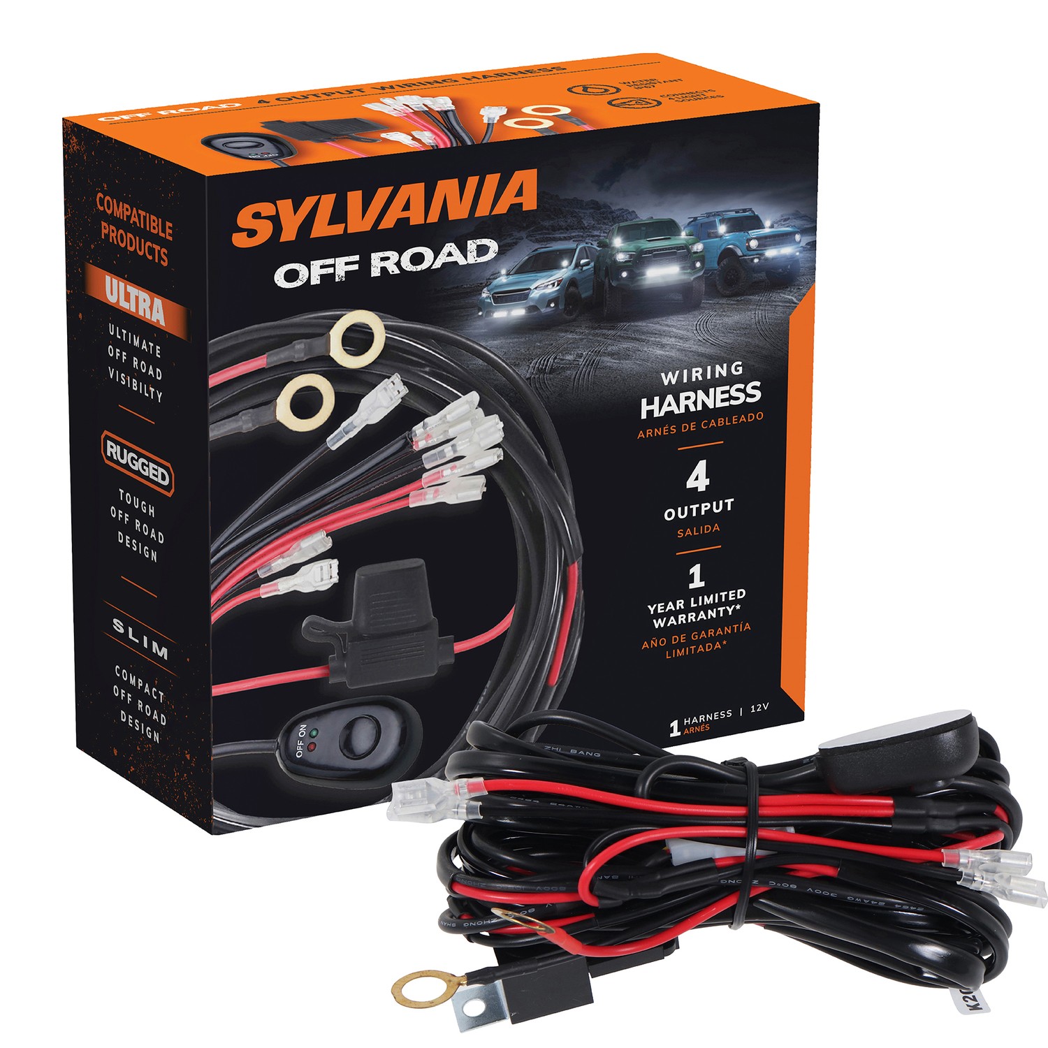 SYLVANIA Universal 4 Output LED Wiring Harness