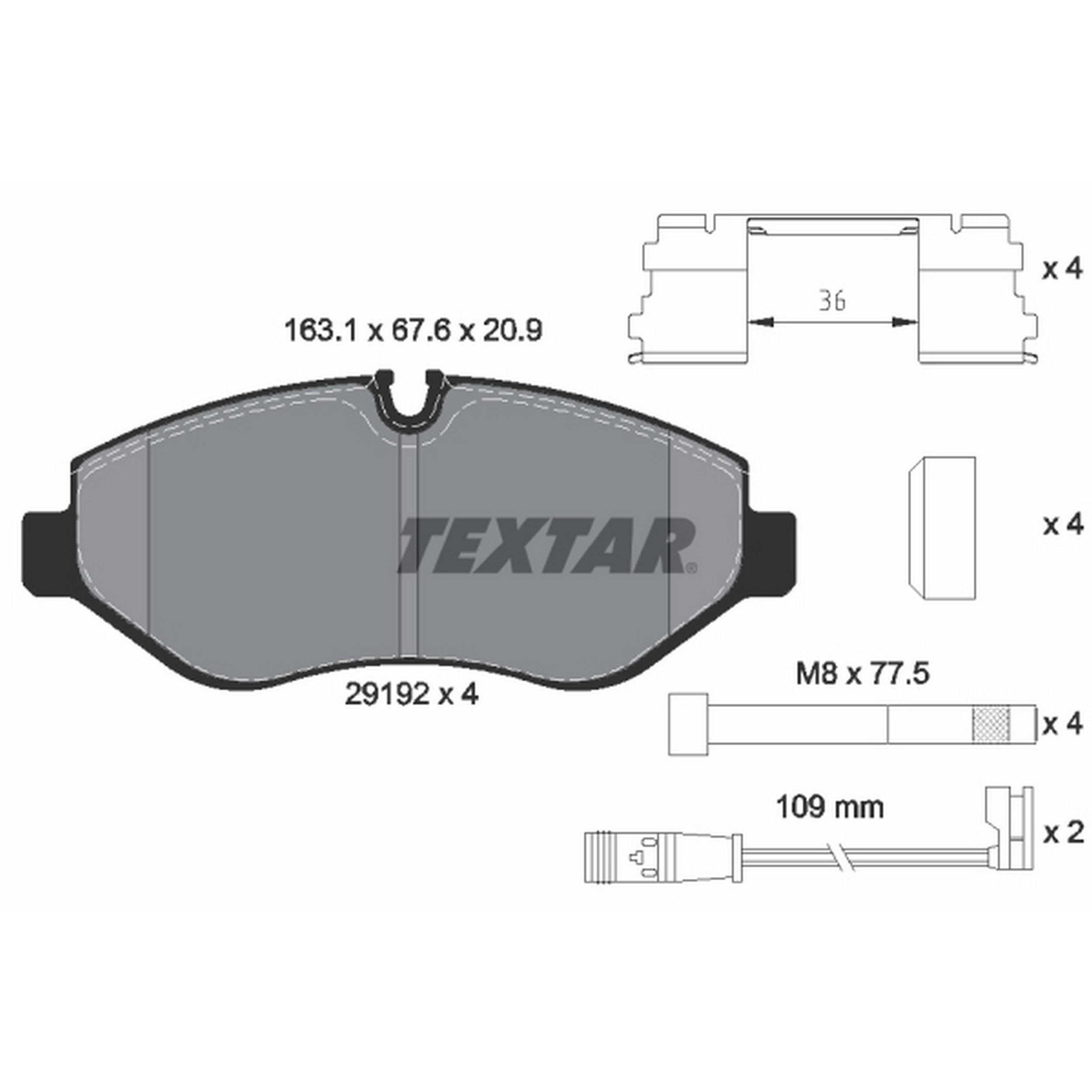BRAKE PAD SET