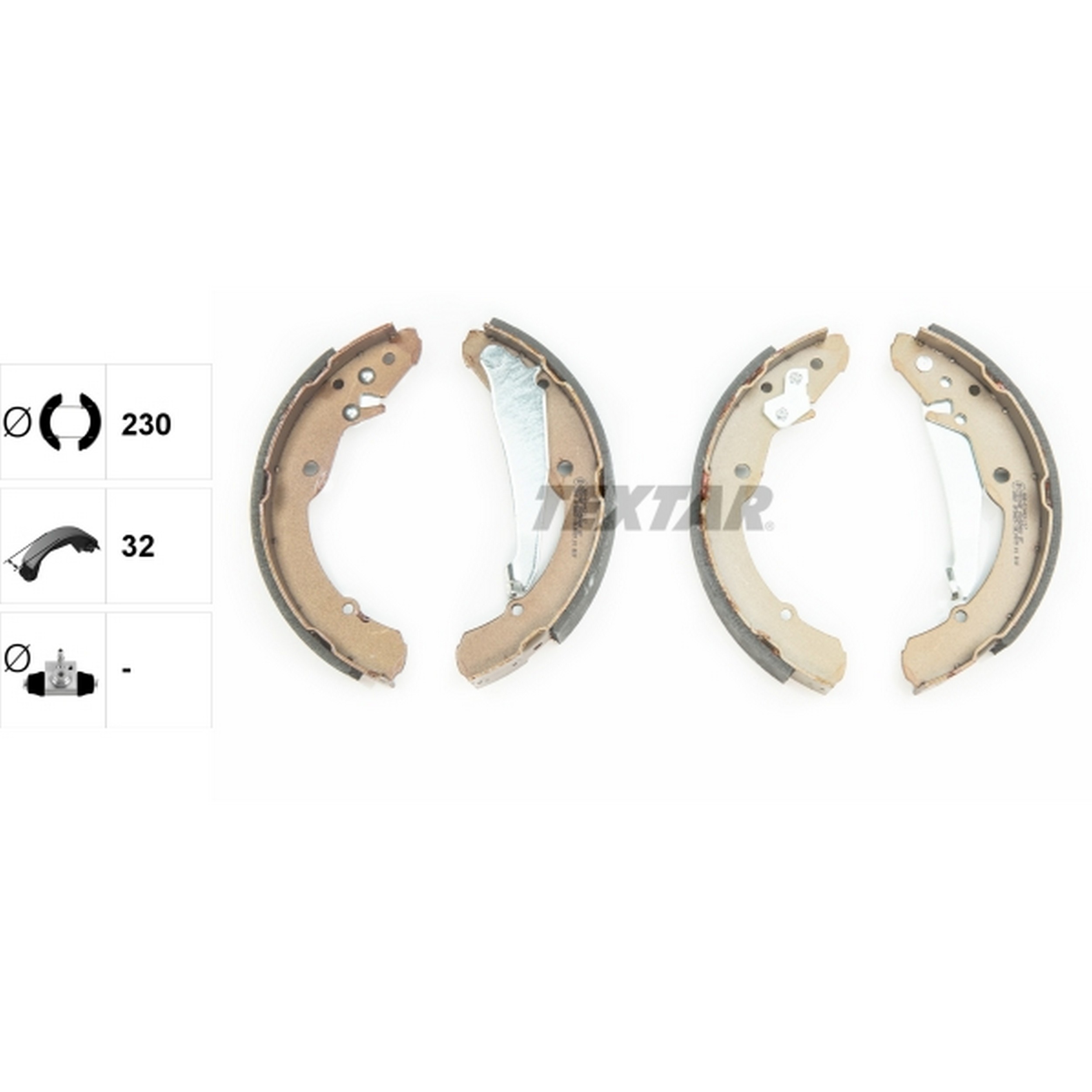 BRAKE SHOE SET