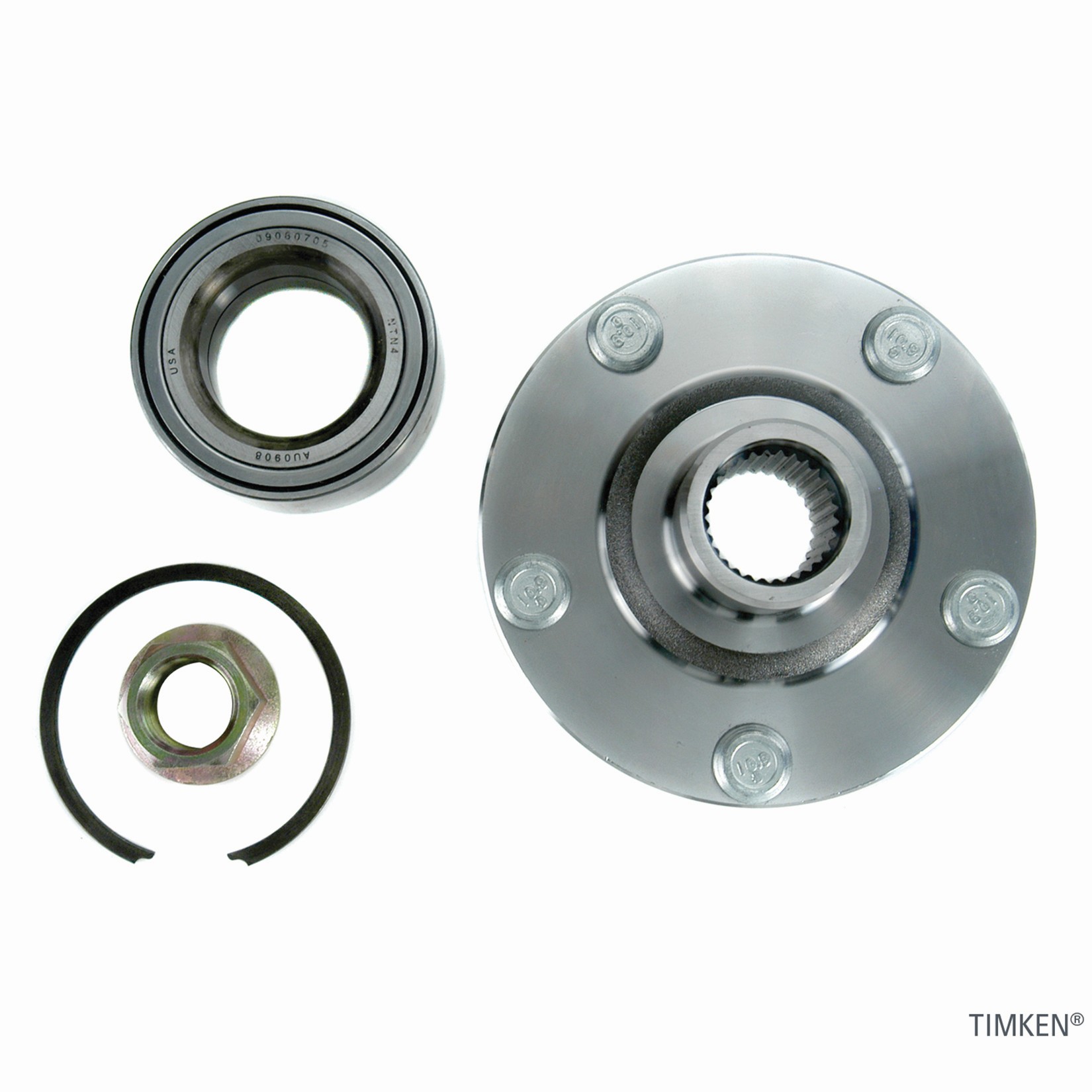 PRESET PRE-GREASED AND PRE-SEALED HUBS