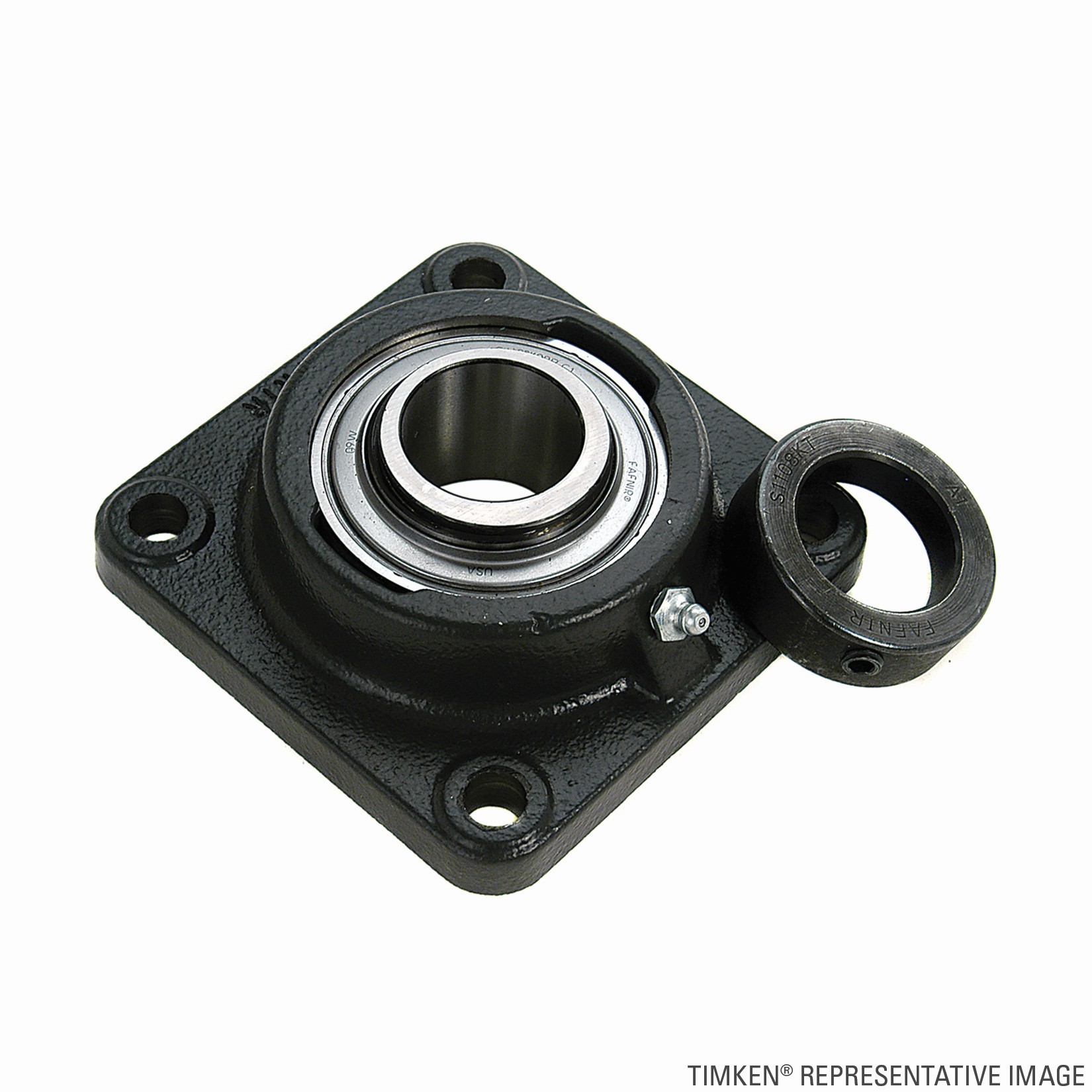 4-BOLT FLANGE MOUNTED BALL BEARING