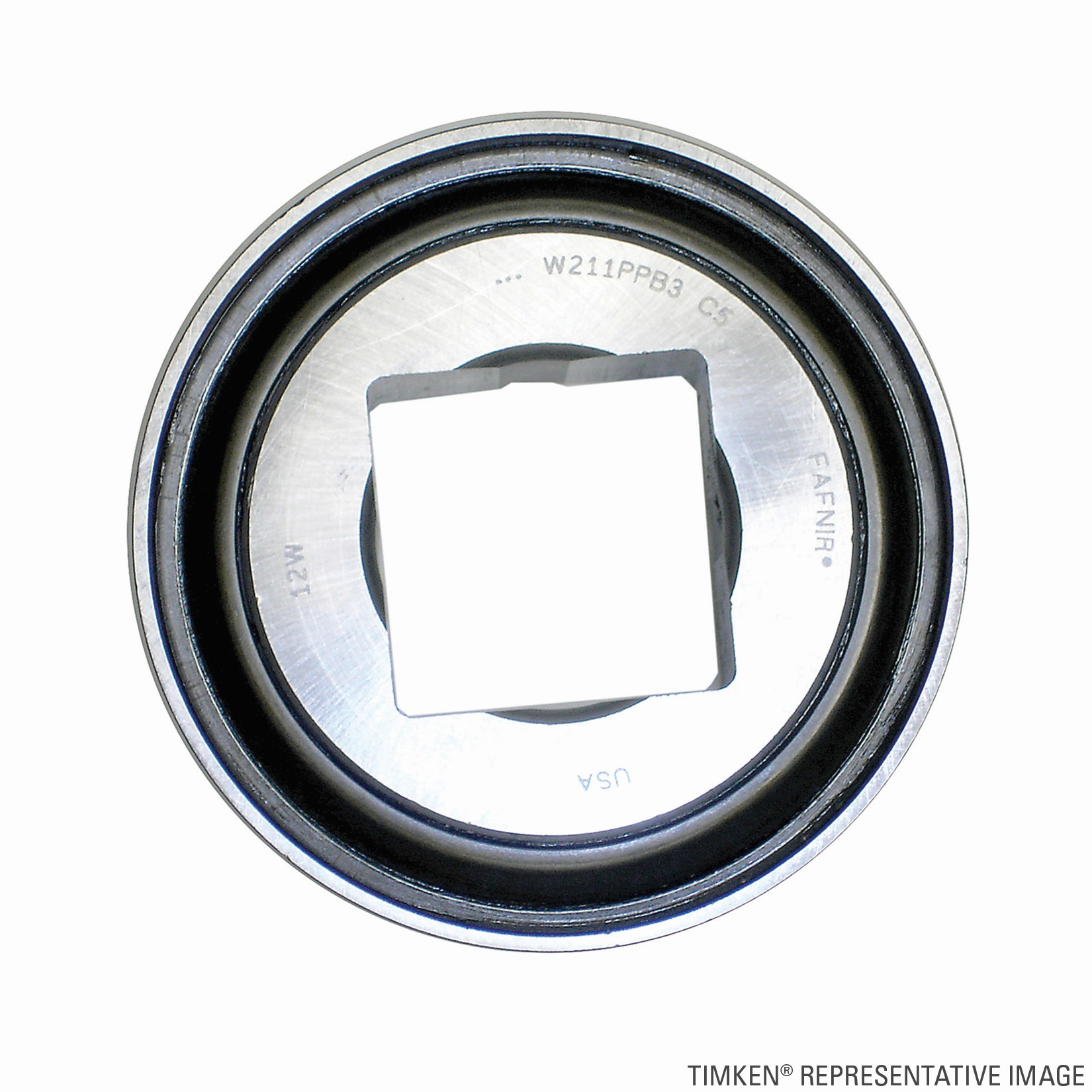 WIDE TYPE NON-RELUBRICATABLE BALL BRG