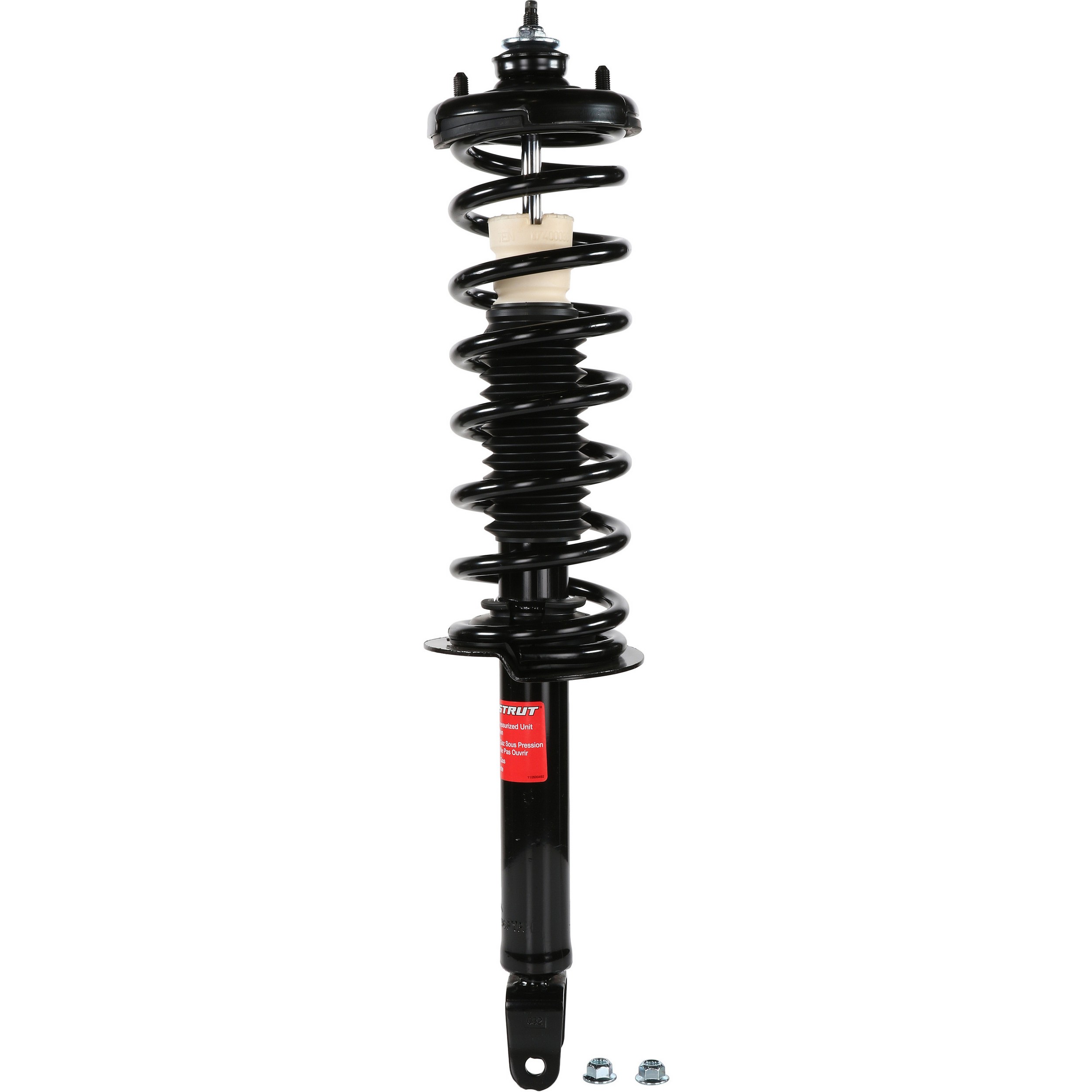 Quick-Strut Rear Suspension Strut and Coil Spring Assembly