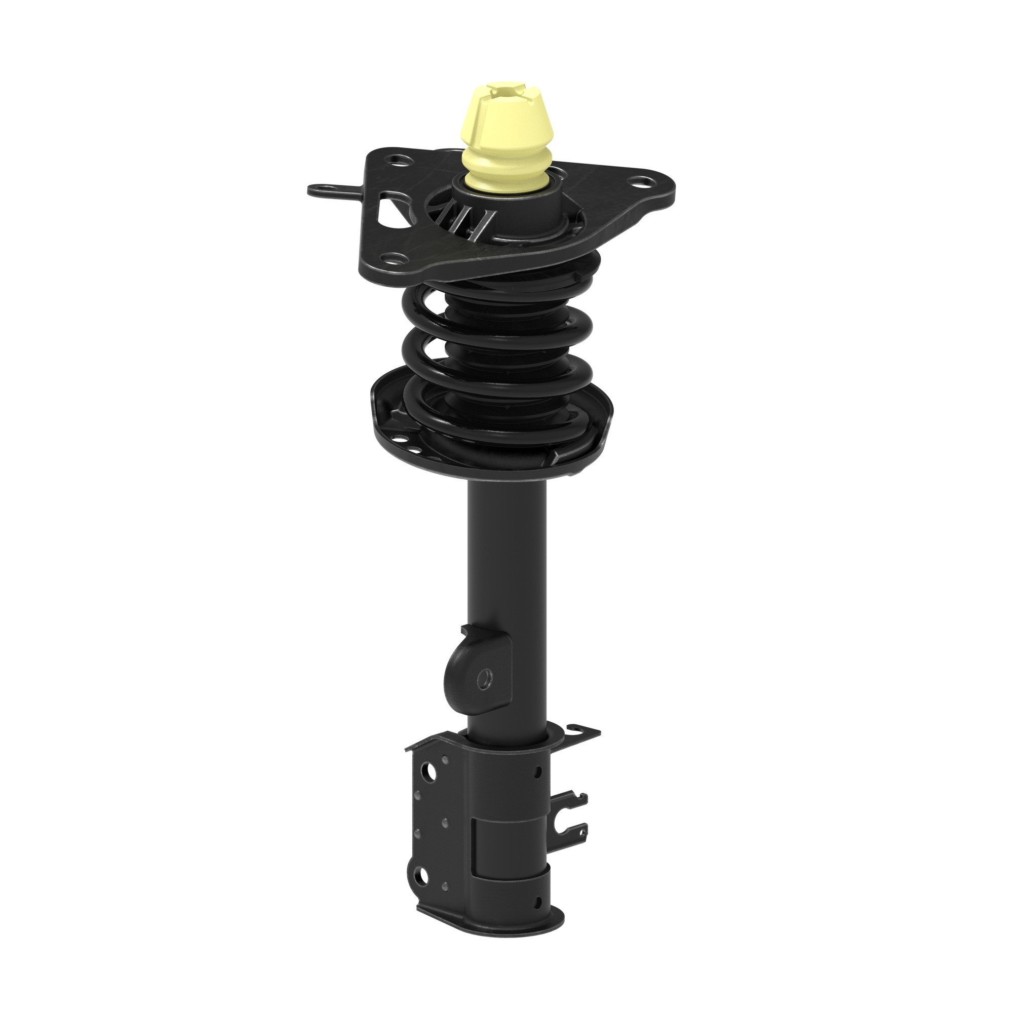 Quick-Strut Rear Left Suspension Strut and Coil Spring Assembly