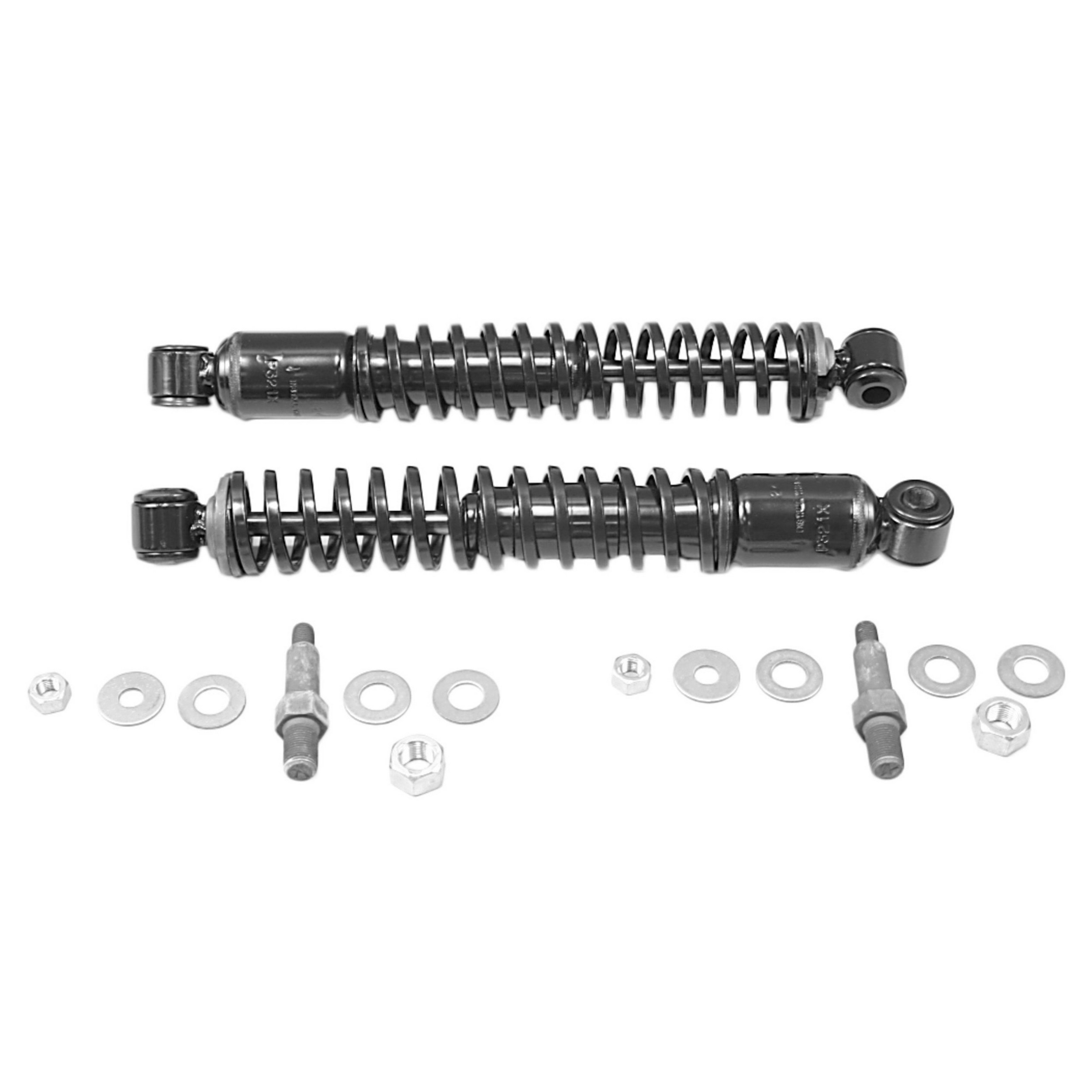 Load Adjusting Front Suspension Shock Absorber and Coil Spring Assembly Pk of 2