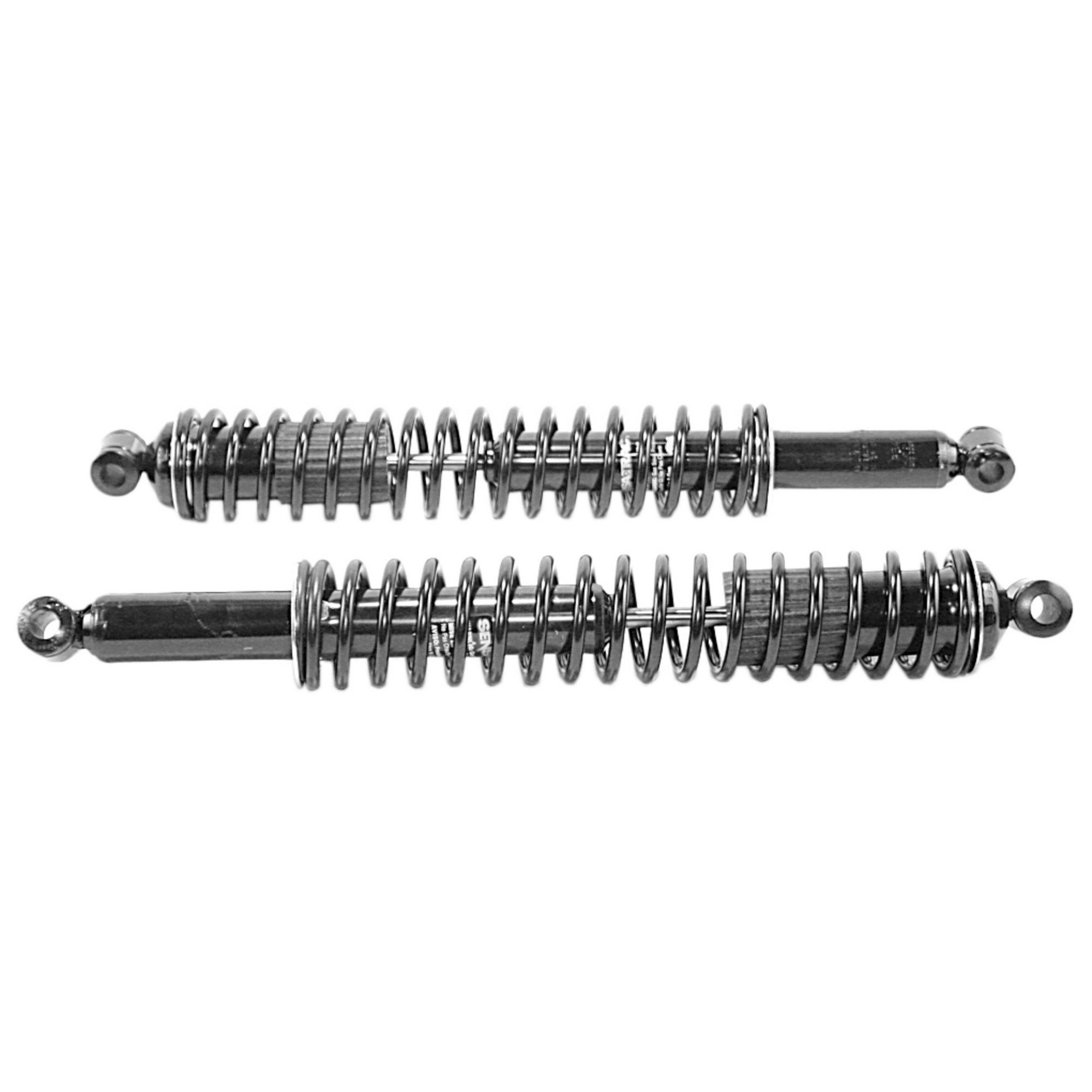 Load Adjusting Rear Suspension Shock Absorber and Coil Spring Assembly Pack of 2