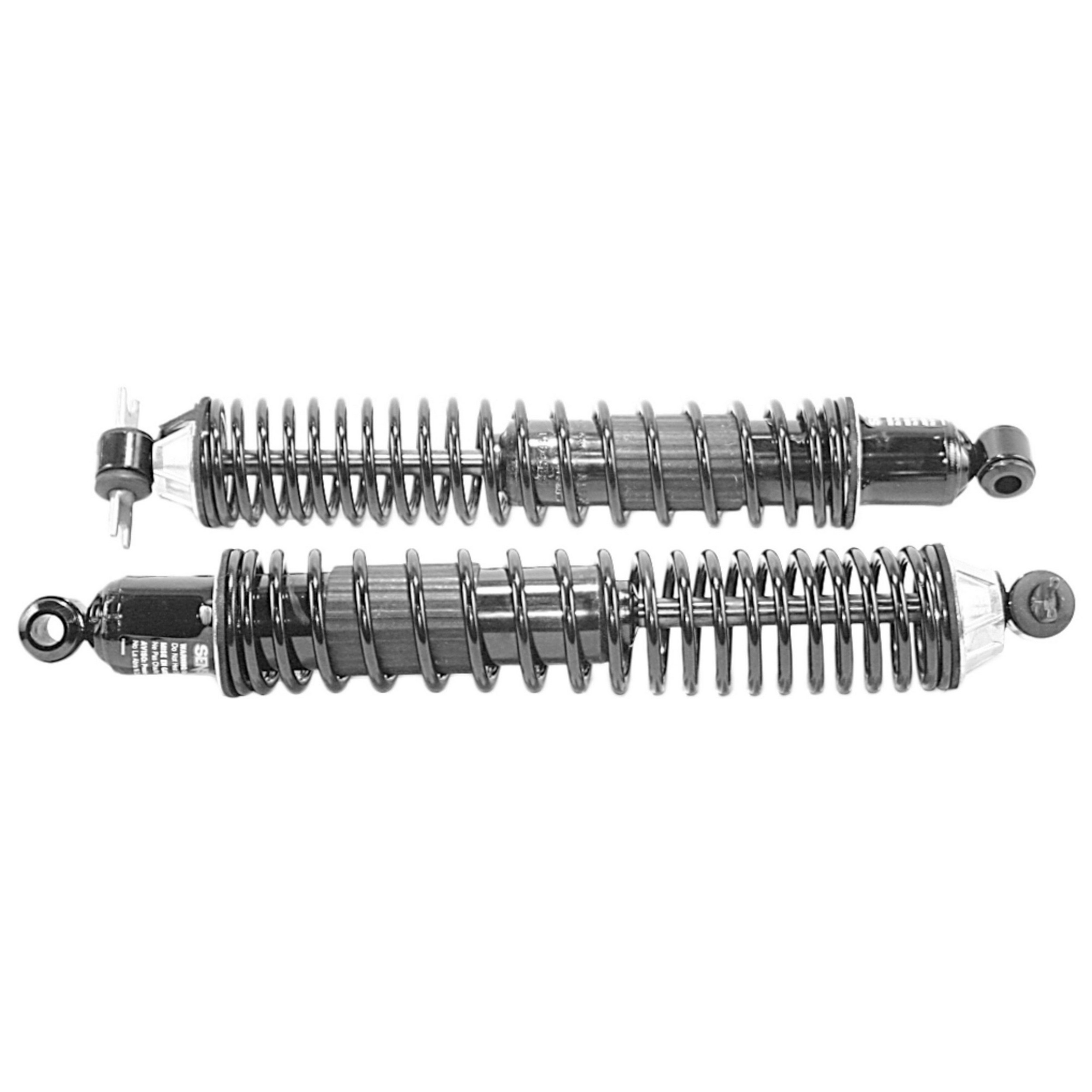 Load Adjusting Rear Suspension Shock Absorber and Coil Spring Assembly Pack of 2