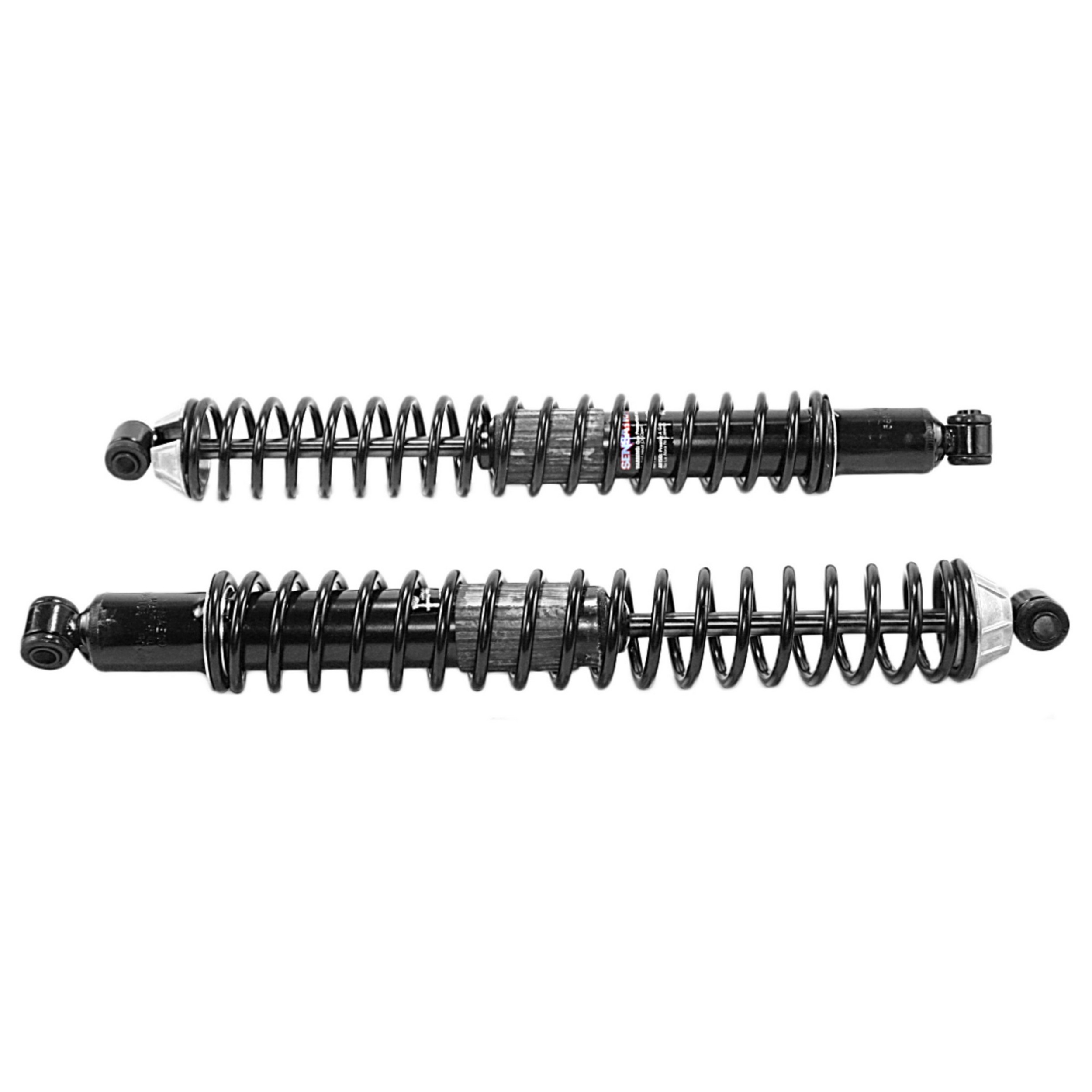 Load Adjusting Rear Suspension Shock Absorber and Coil Spring Assembly Pack of 2