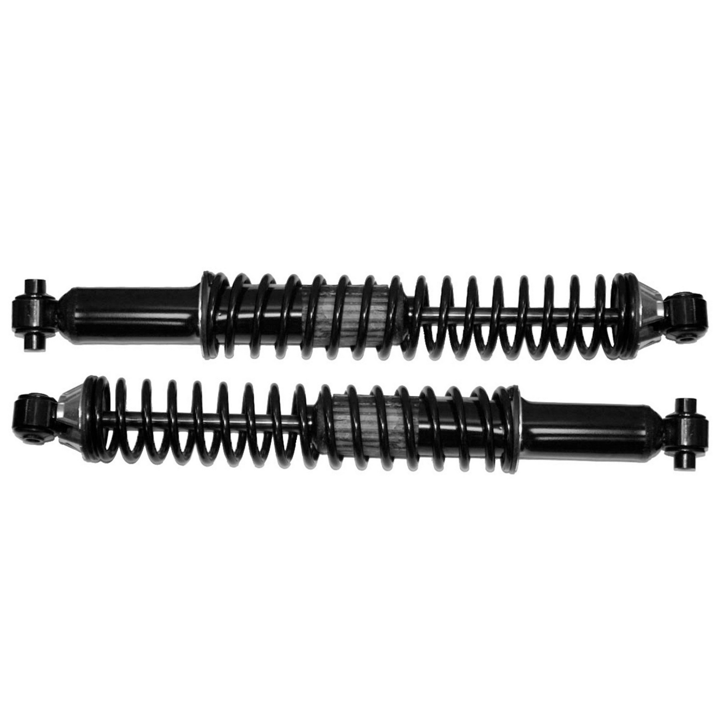 Load Adjusting Rear Suspension Shock Absorber and Coil Spring Assembly Pack of 2