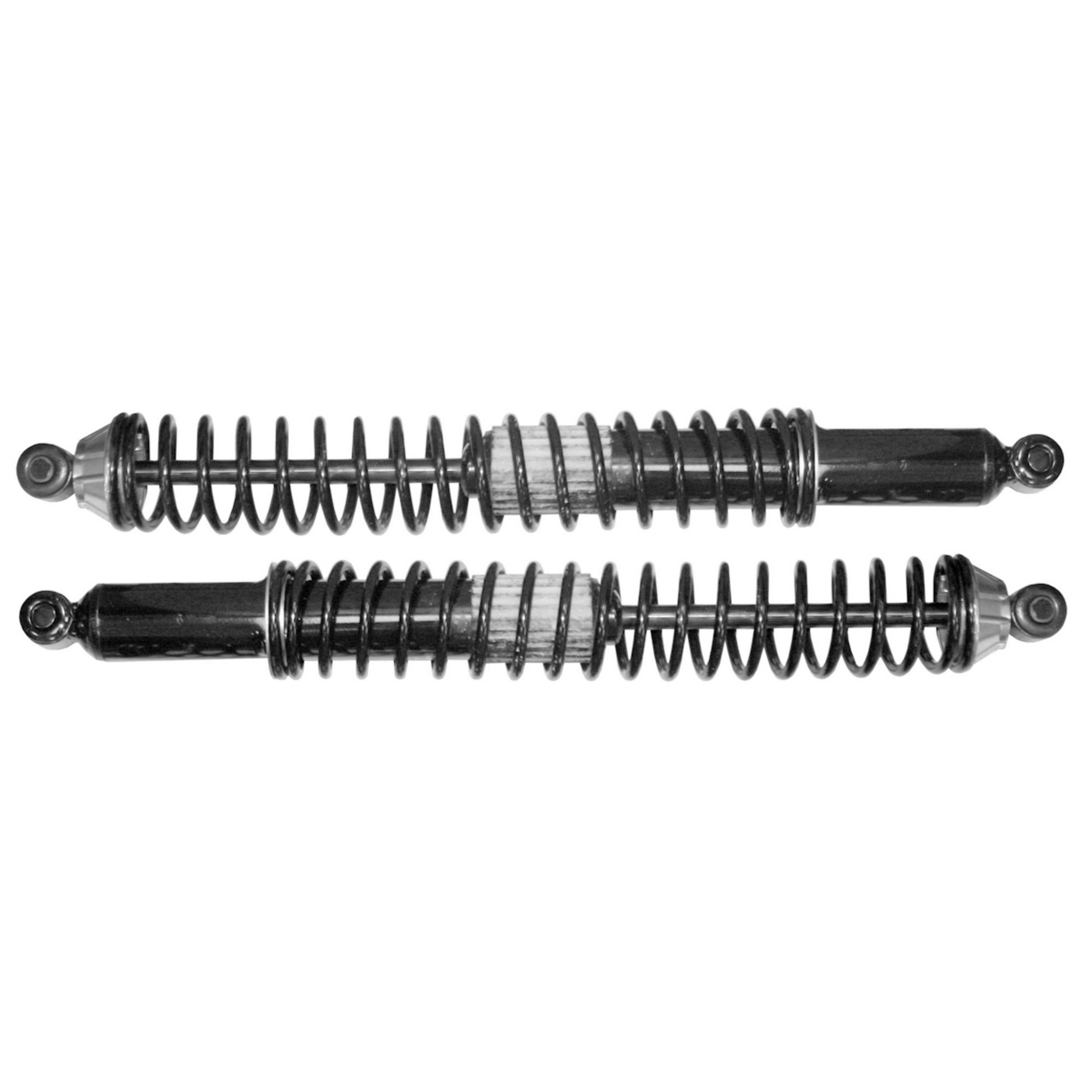 Load Adjusting Rear Suspension Shock Absorber and Coil Spring Assembly Pack of 2