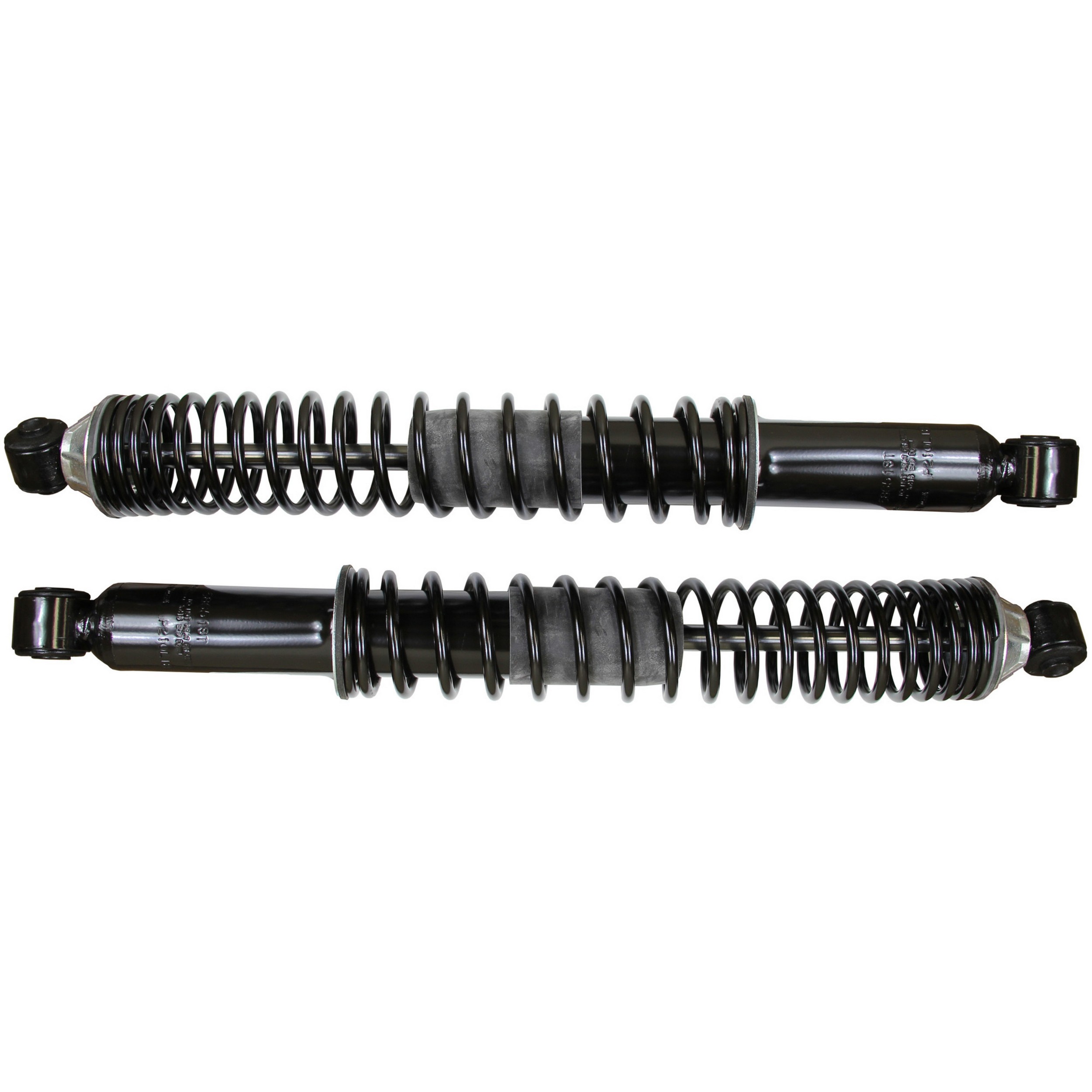 Load Adjusting Rear Suspension Shock Absorber and Coil Spring Assembly Pack of 2