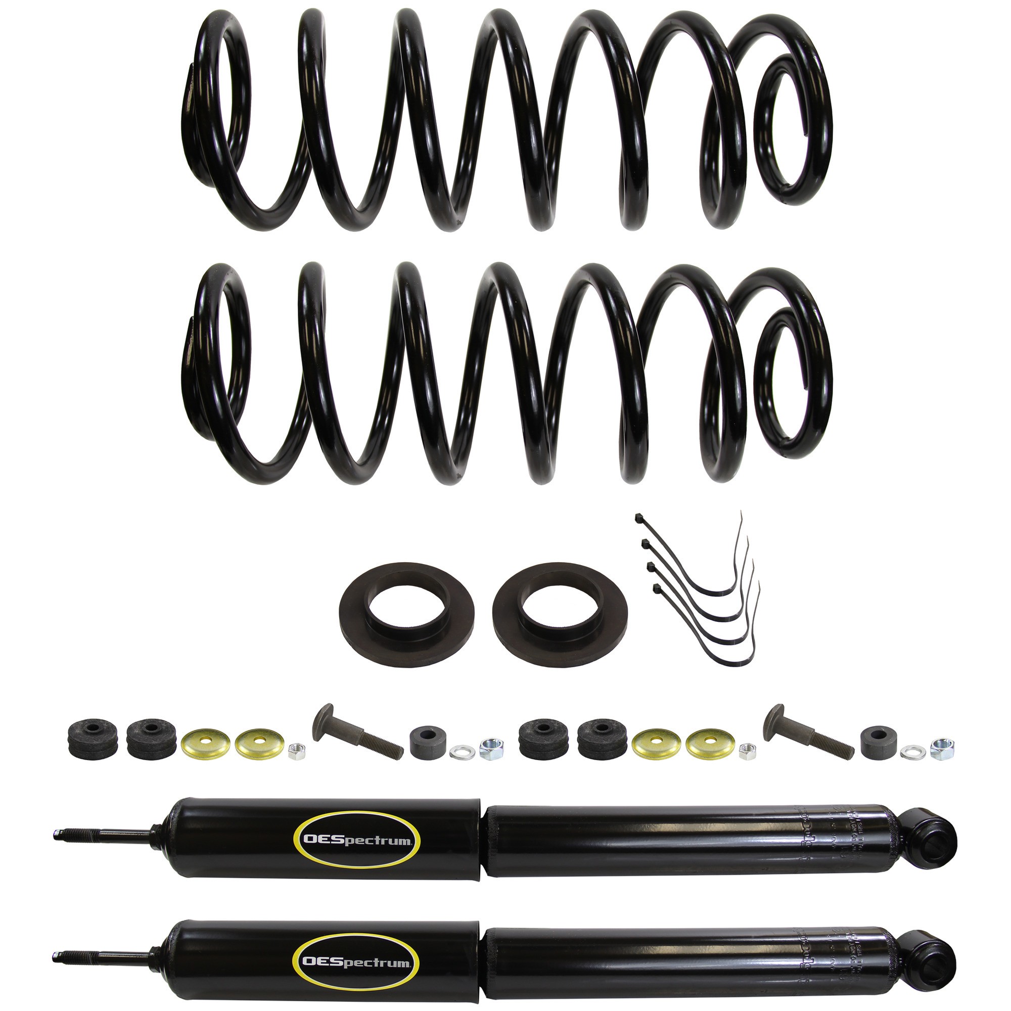 Rear Air Spring to Coil Spring Conversion Kit