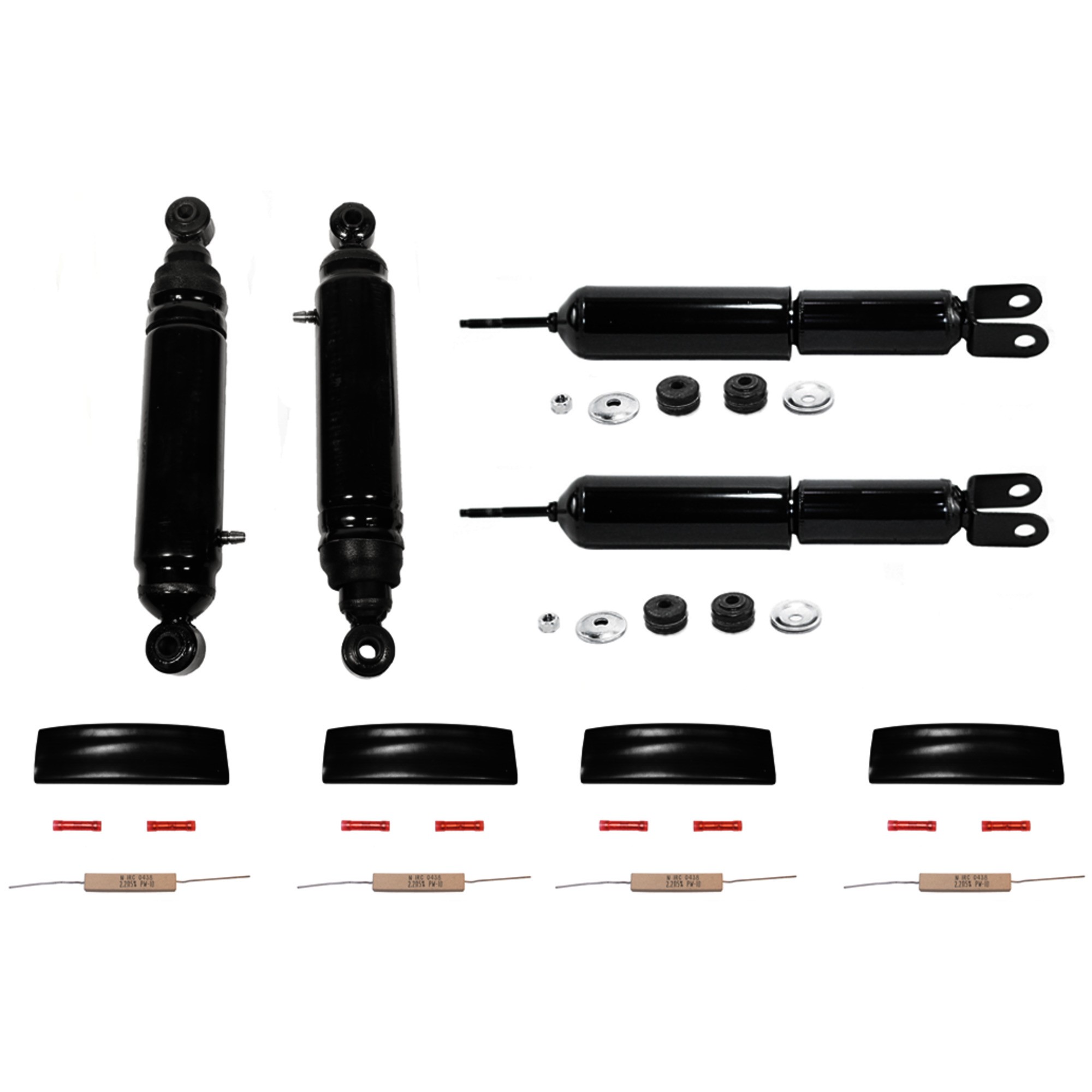 Front and Rear Active to Passive Suspension Conversion Kit