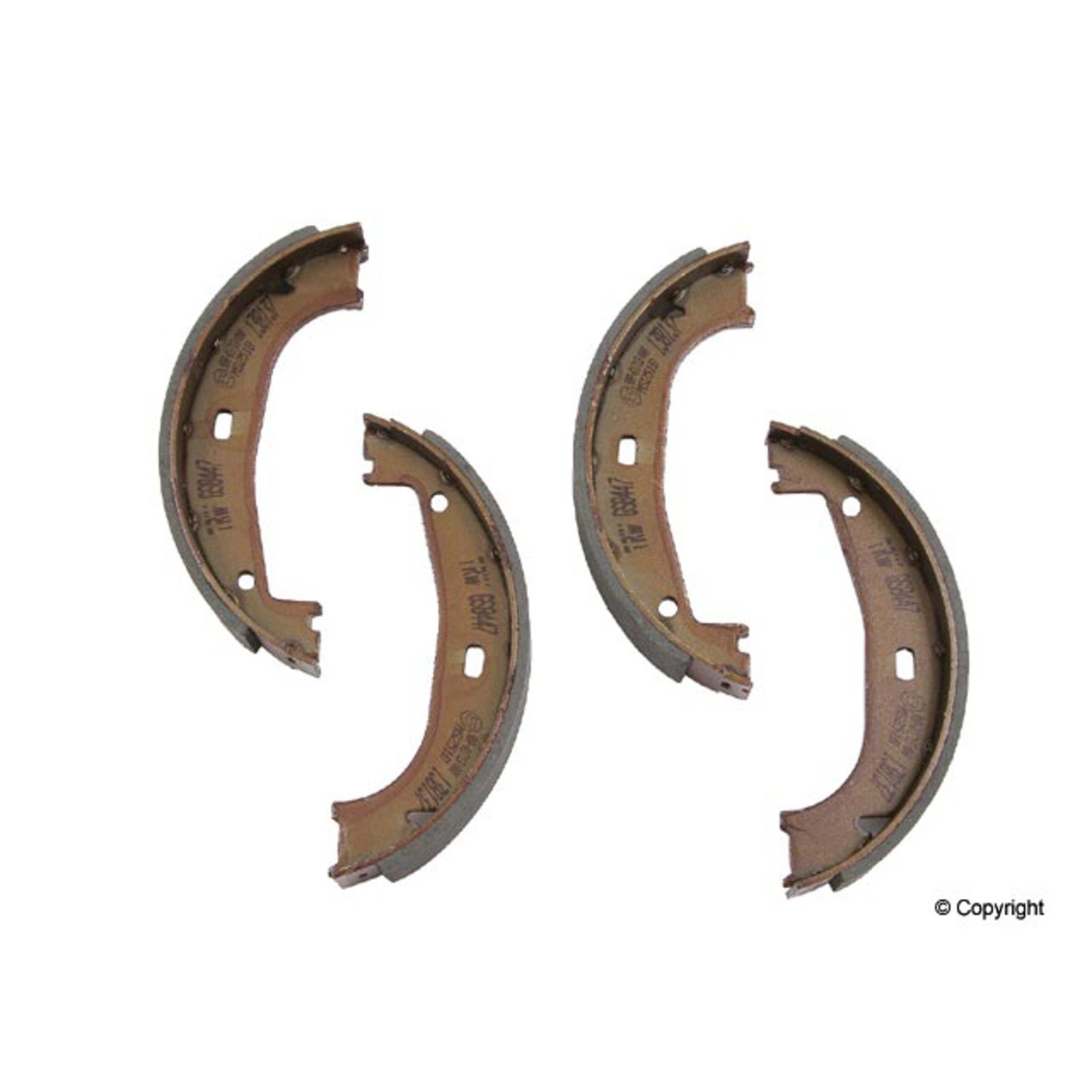 E BRAKE SHOE SET