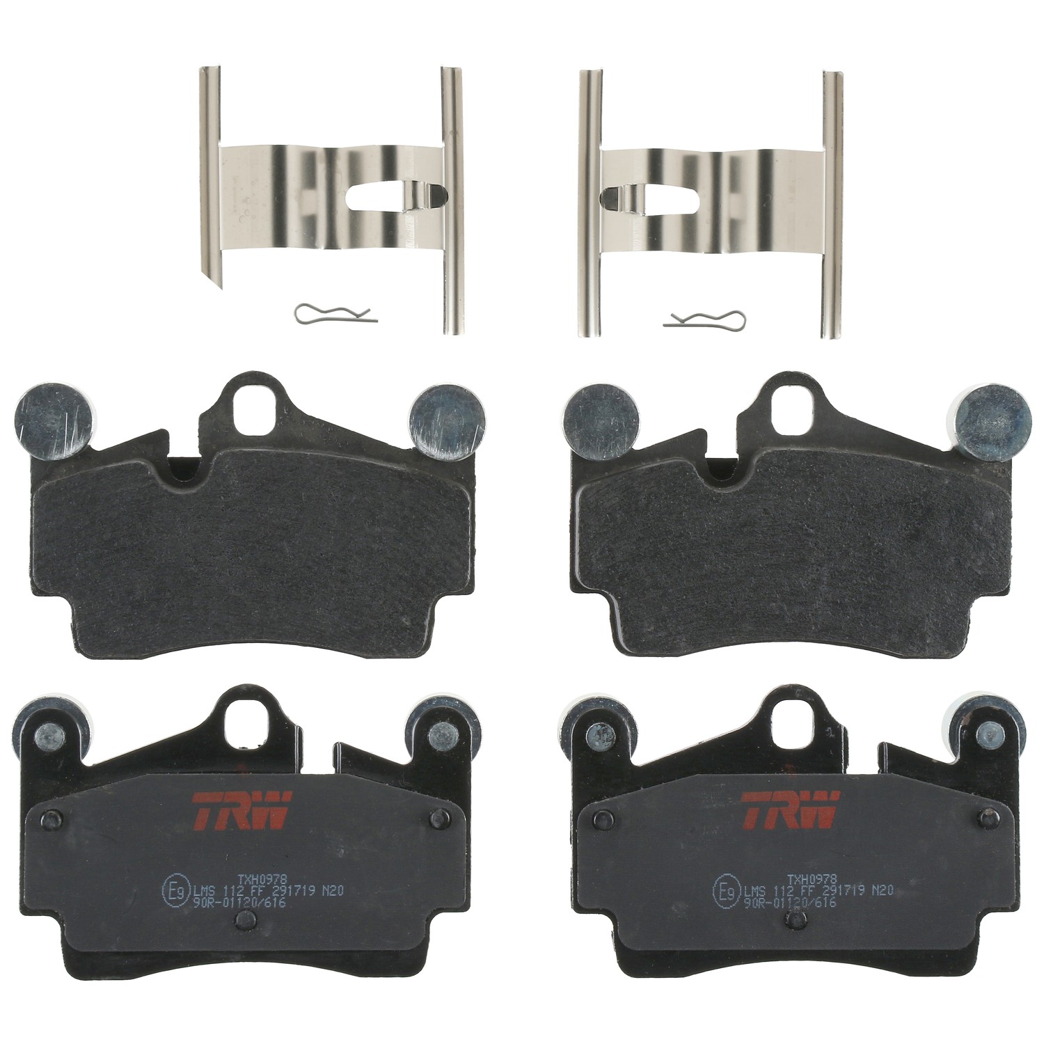 TRW PREMIUM BRAKING - METALLIC BRAKE PAD SET - TXH0978
