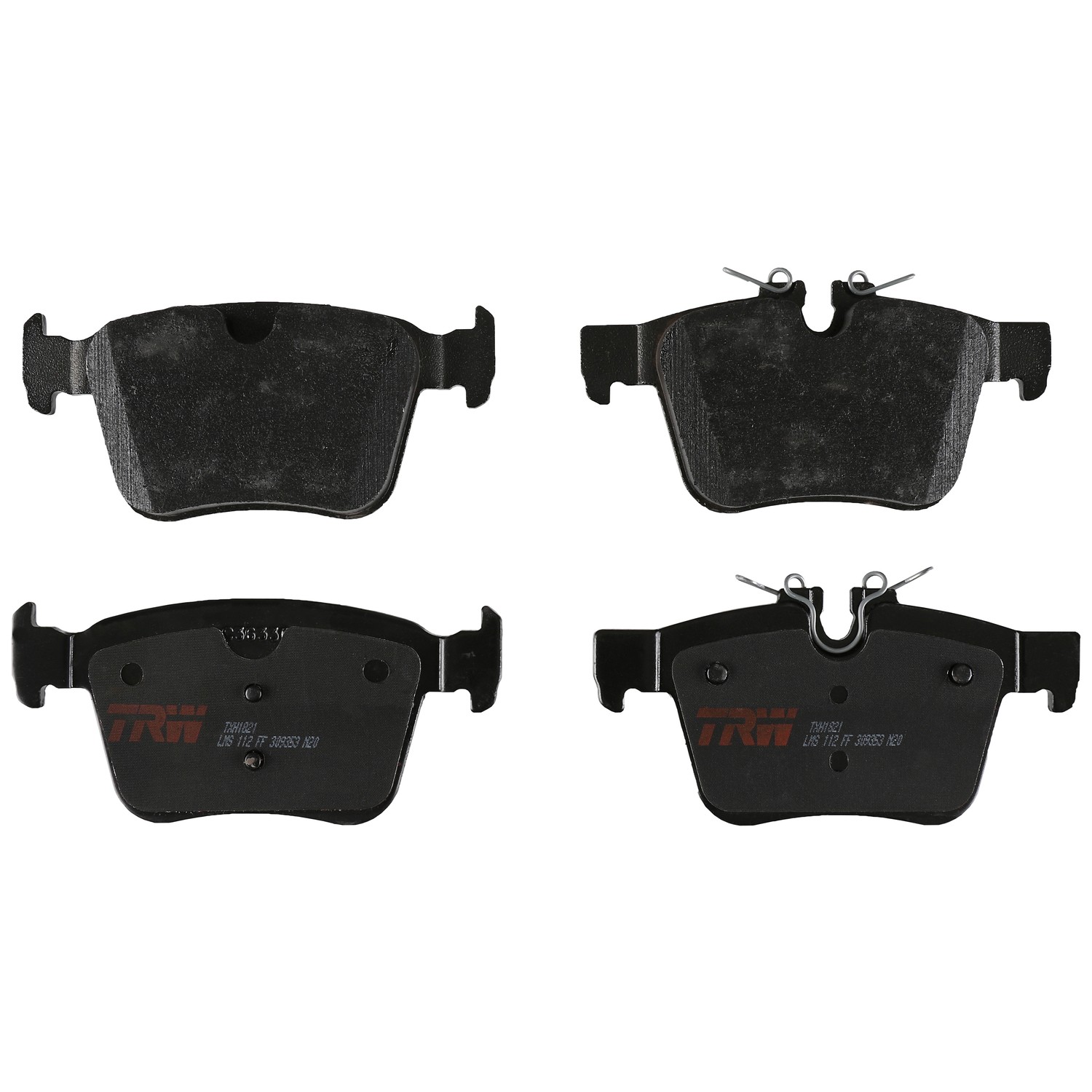 TRW PREMIUM BRAKING - METALLIC BRAKE PAD SET - TXH1821