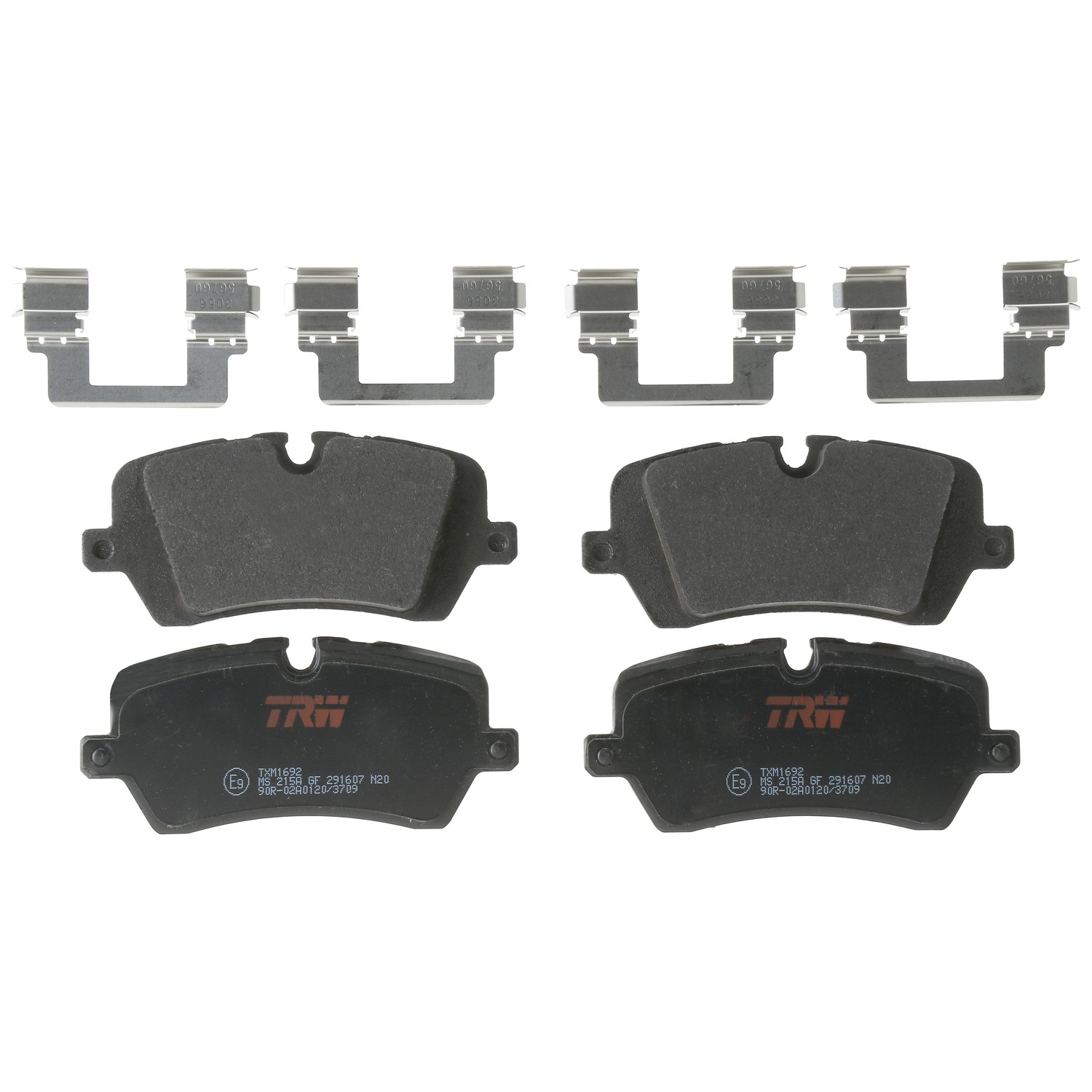 TRW PREMIUM BRAKING - METALLIC BRAKE PAD SET - TXM1692