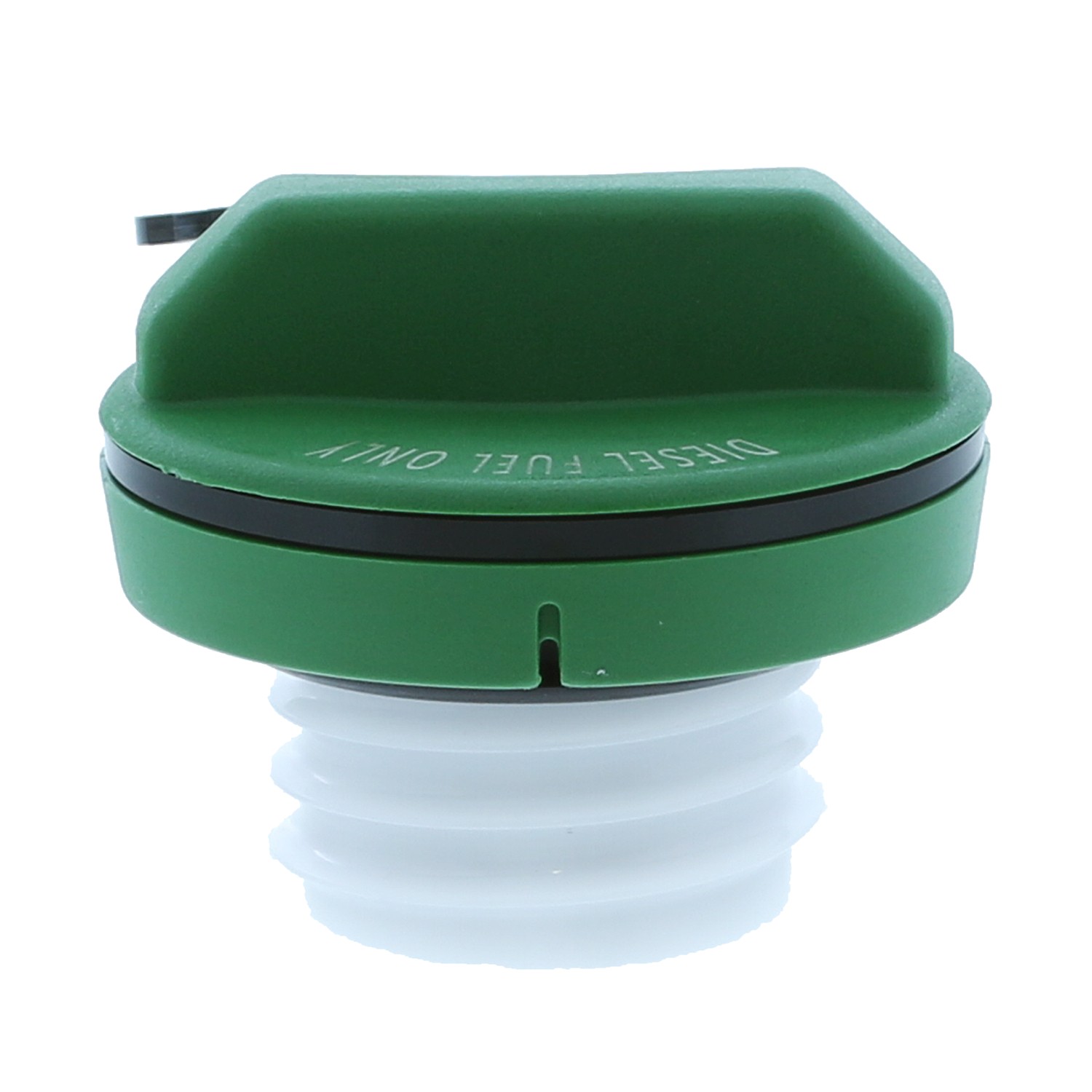 Non-Locking Tethered Diesel Fuel Tank Cap