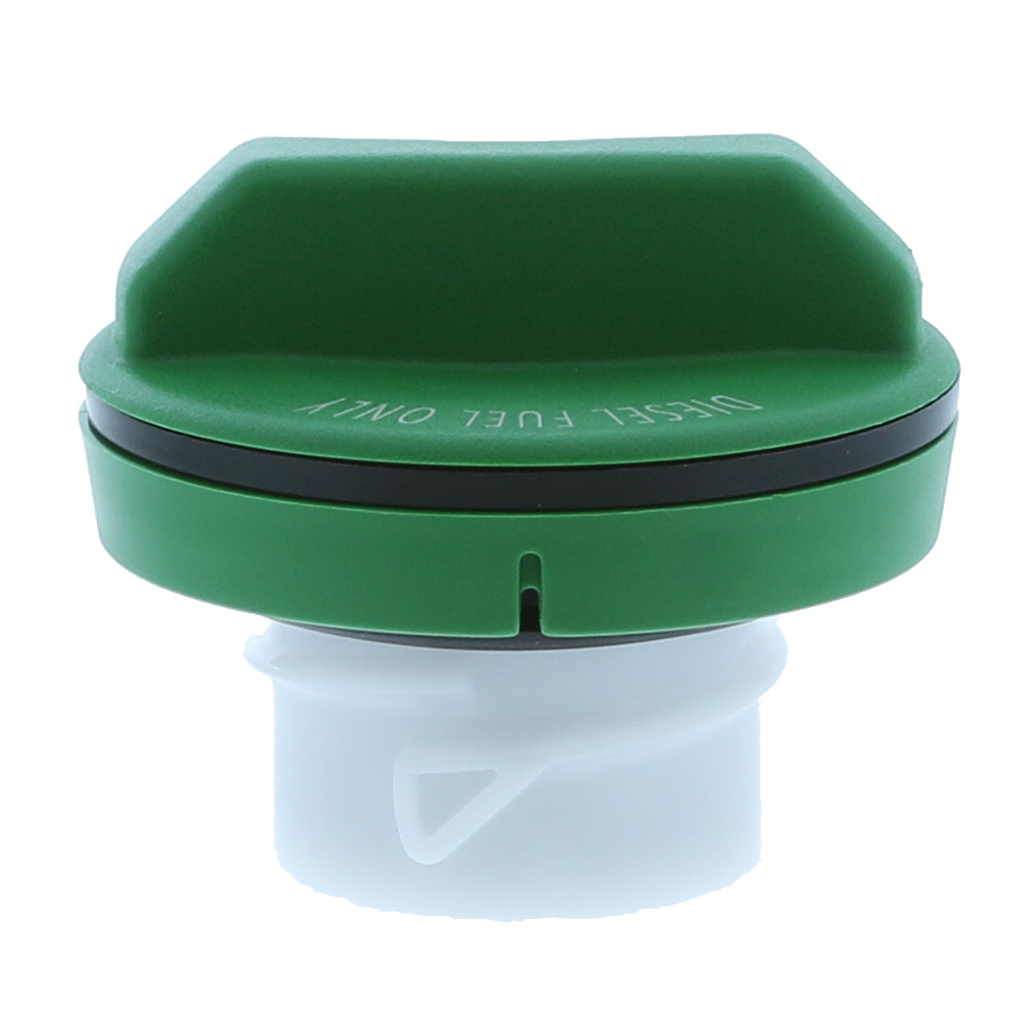 Non-Locking Tethered Diesel Fuel Tank Cap