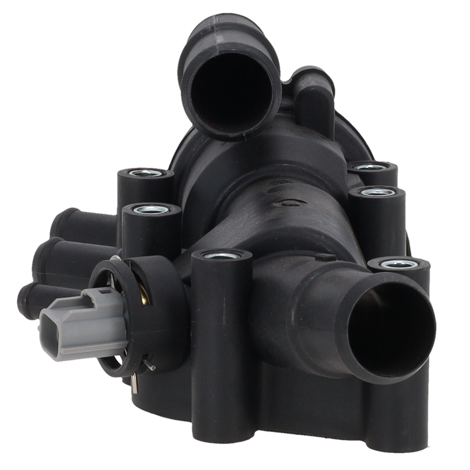 Engine Coolant Fail-Safe Thermostat Housing Assembly with Sensor and Seal