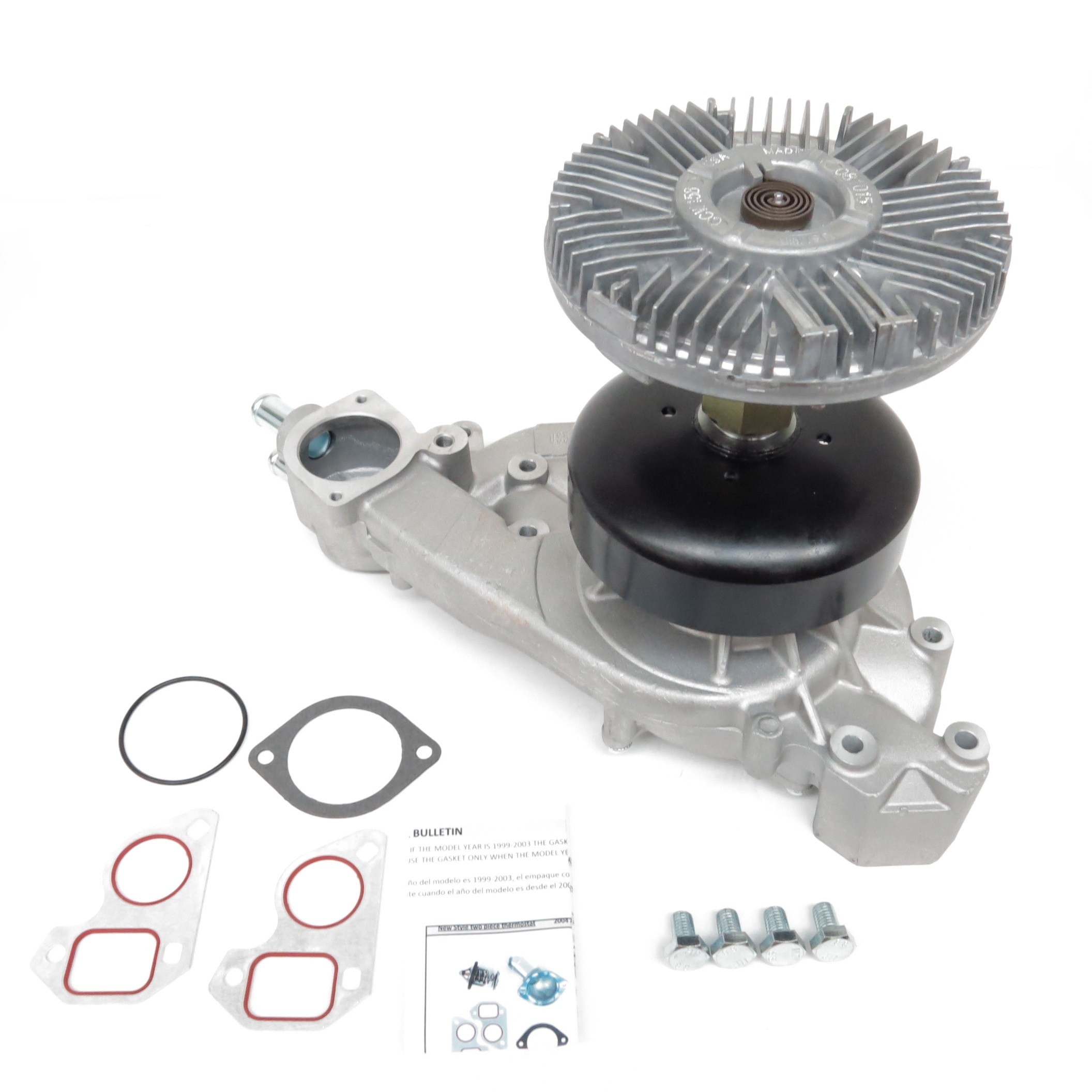 Engine Water Pump and Fan Clutch