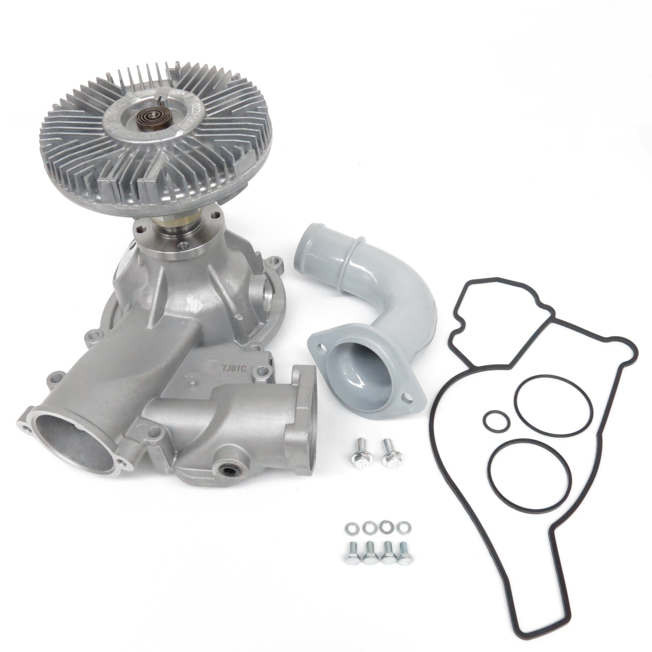 Engine Water Pump and Fan Clutch