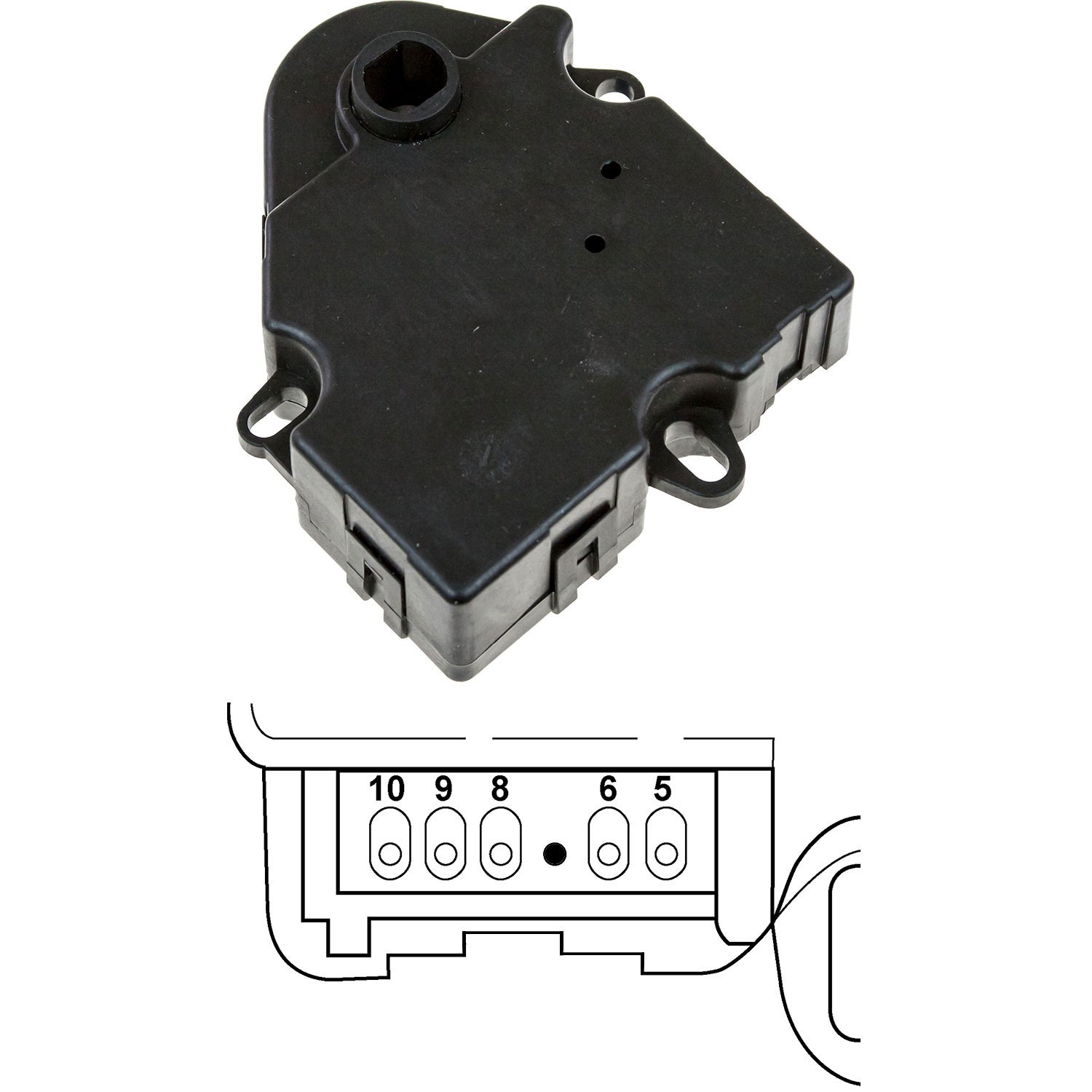 HVAC Blend Door Actuator