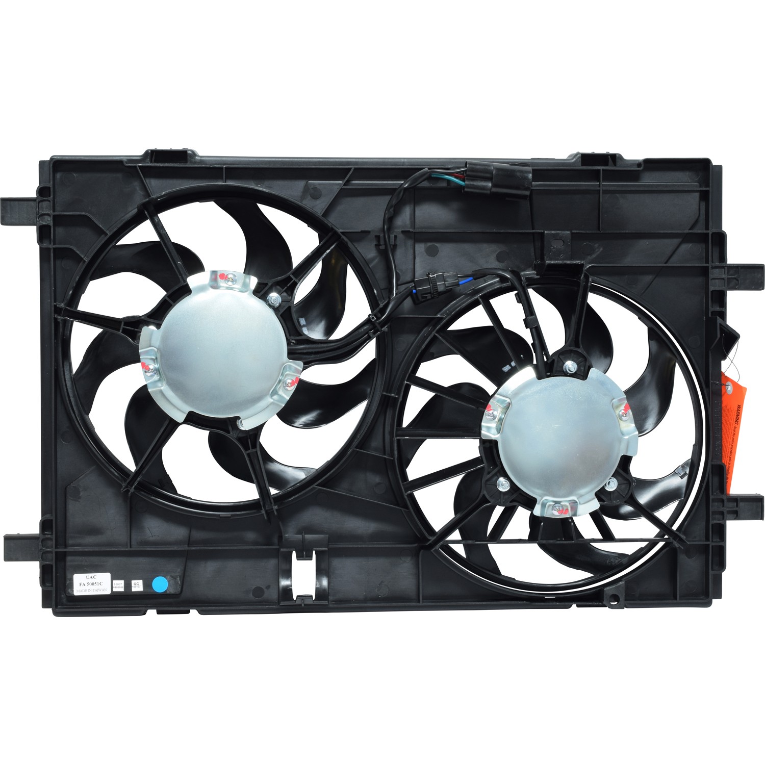 Dual Radiator and Condenser Fan Assembly