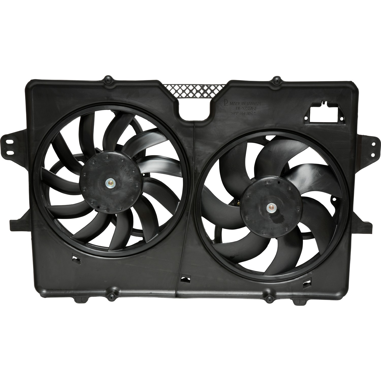 Dual Radiator and Condenser Fan Assembly